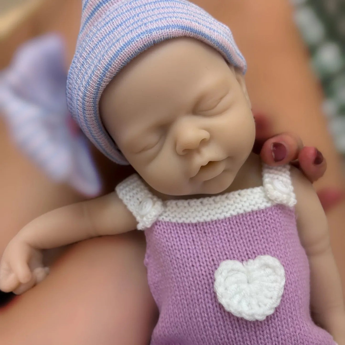 Reborn Dolls 33CM Open Mouth Silicone Girl Full Body Soft Silicone Unpainted Newborn Baby Dolls reborn de silicone real cuerpo lifelikesiliconereborns.com