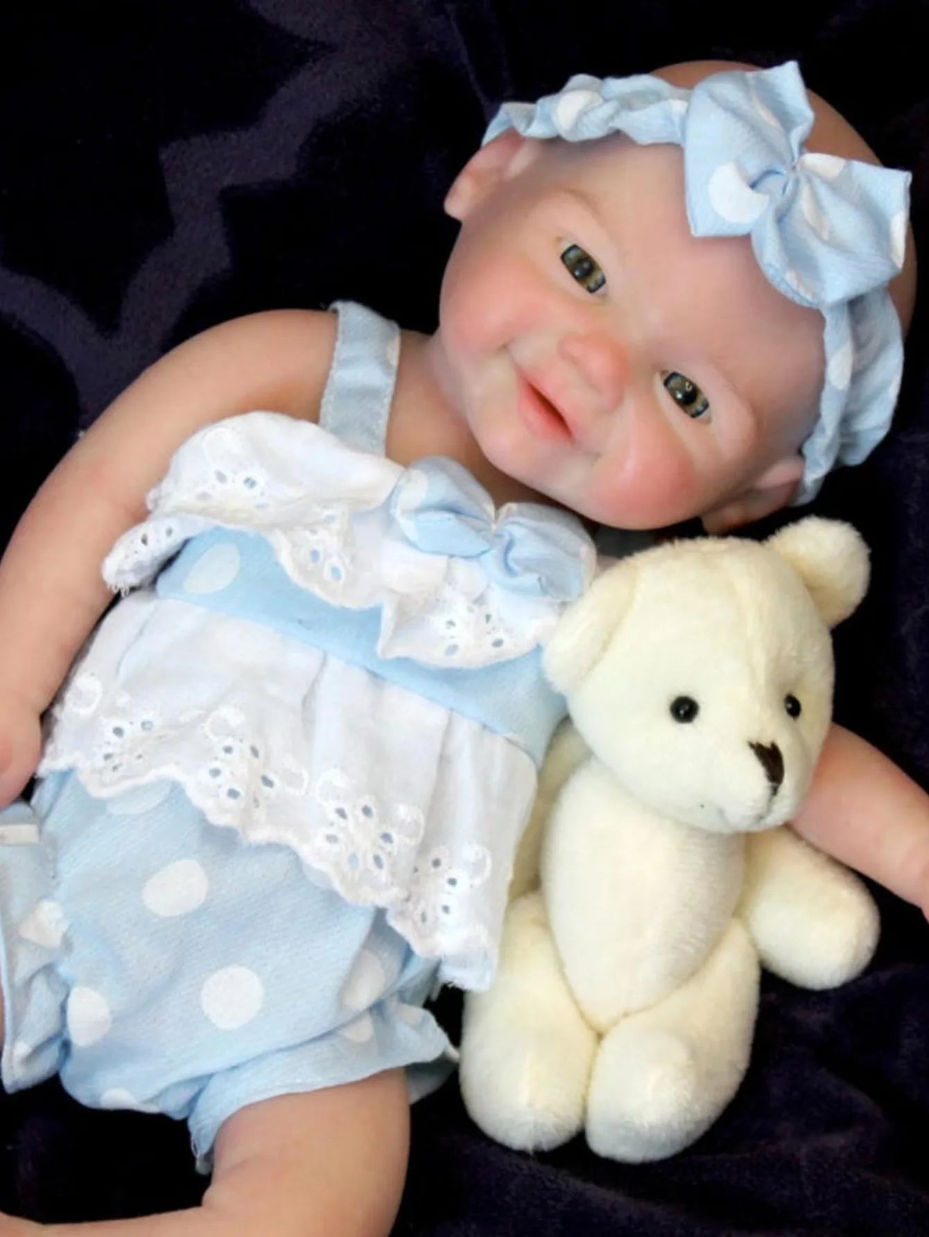 13 Inch Vivienne Silicone Bebe Newborn Baby Doll Handmade Soft Touch Newborn Baby Doll For Children Birthday Gifts lifelikesiliconereborns.com
