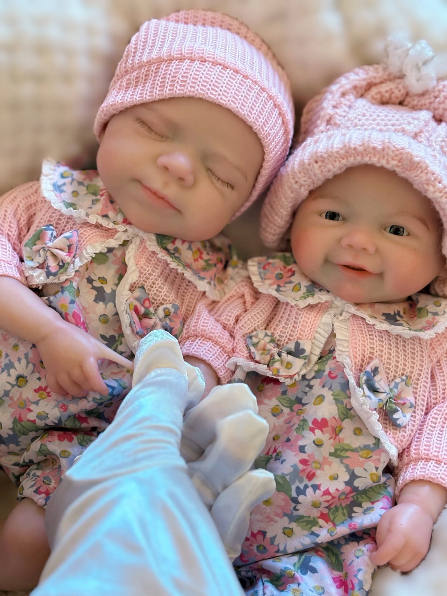 13Inch Open Mouth Reborn Dolls Pascale&Vivienne Full Body Soft Silicone Girl Painted Bebe Reborn Doll Toys reborn de silicone lifelikesiliconereborns.com