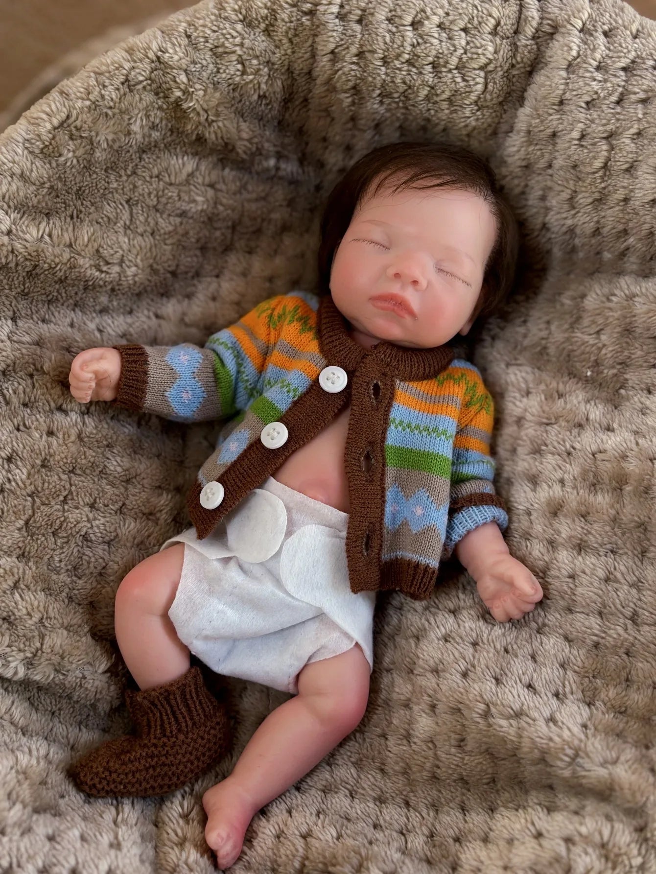 10 Inch Sleeping Silicone Bebe Reborn Girl With Rooted Hair Handmade Soft Touch Newborn Baby Doll For Children Birthday Gifts lifelikesiliconereborns.com