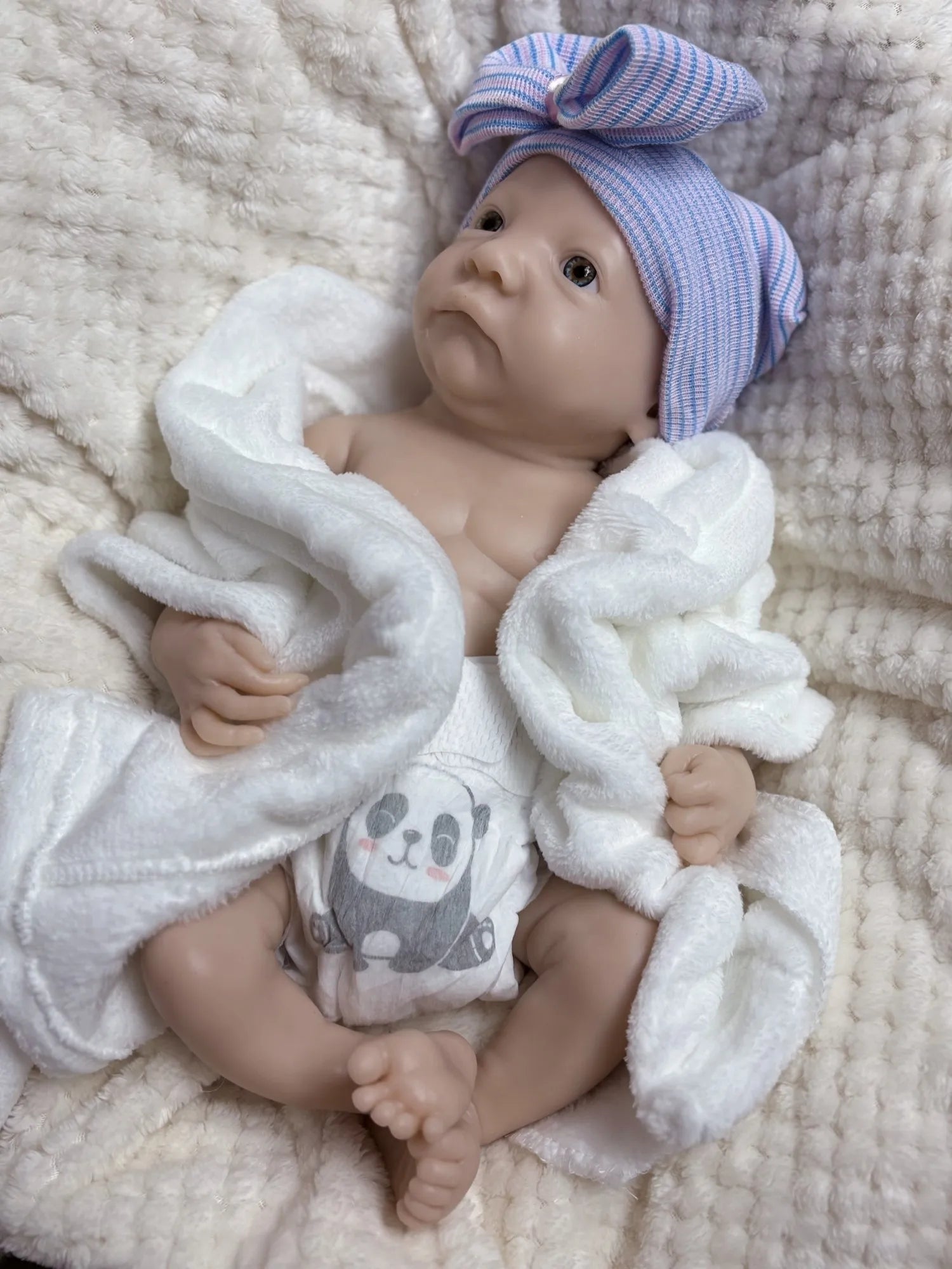 17Inch  Lebi Boy Bebê Unpainted Reborn Baby Doll Full Body Solid Silicone Reborn Dolls For Gift Corpo De Silicone Inteiro lifelikesiliconereborns.com