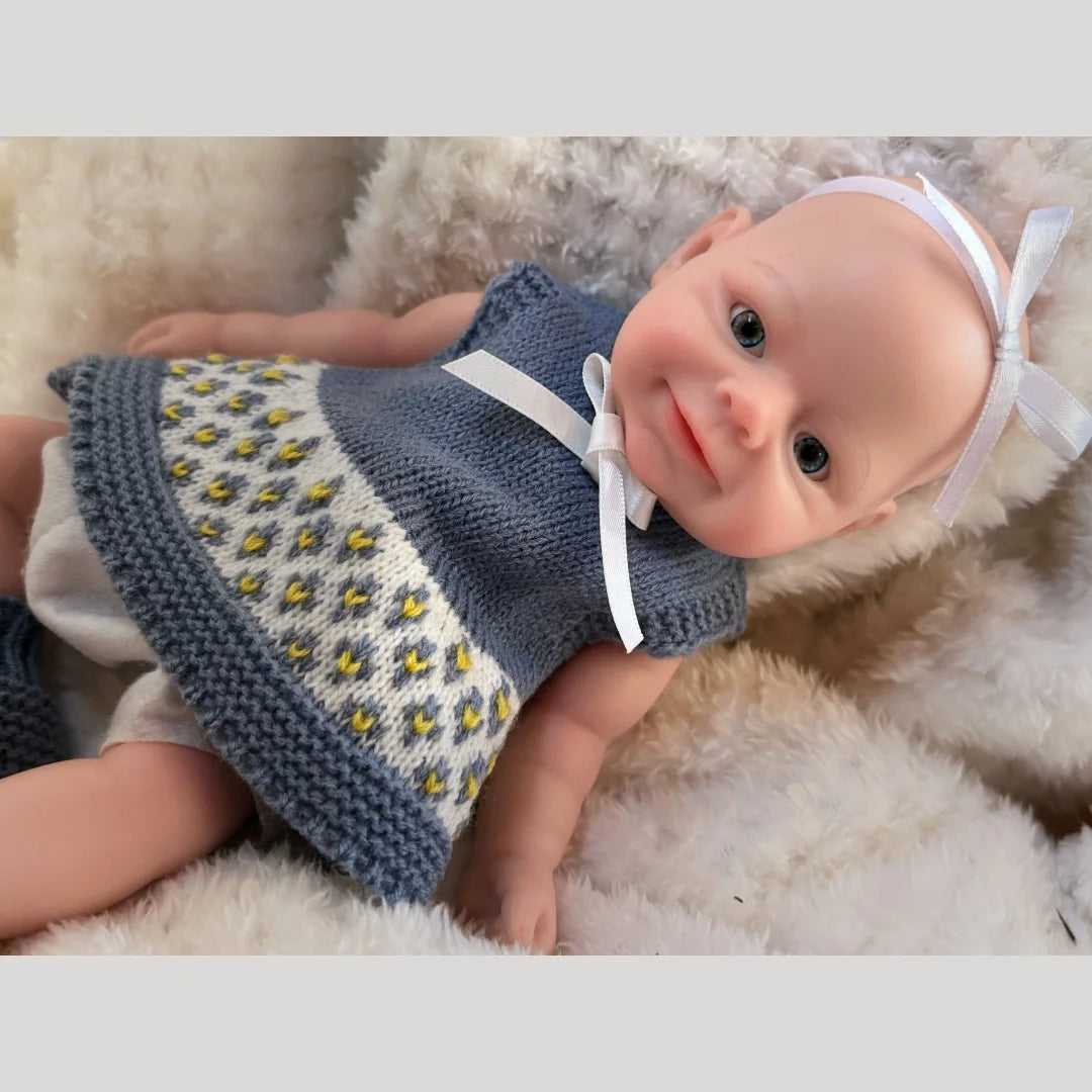 10Inch Waterproof Open Eyes bebe reborn de silicona Girl Doll With 3D Painted Skin Soft Touch Newborn Doll reales para niñas lifelikesiliconereborns.com