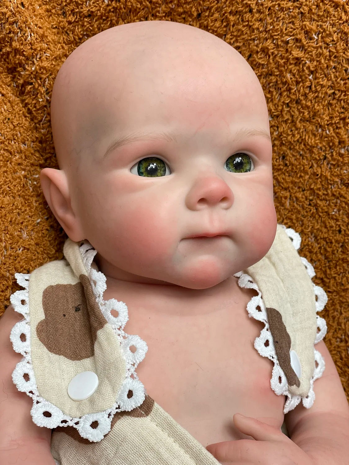 18Inch Can Open Mouth Solid Silicone BeBe Reborn Girl With Painted Skin  Corpo De Silicone Doll Soft Touch Lifelike Reborn Doll lifelikesiliconereborns.com