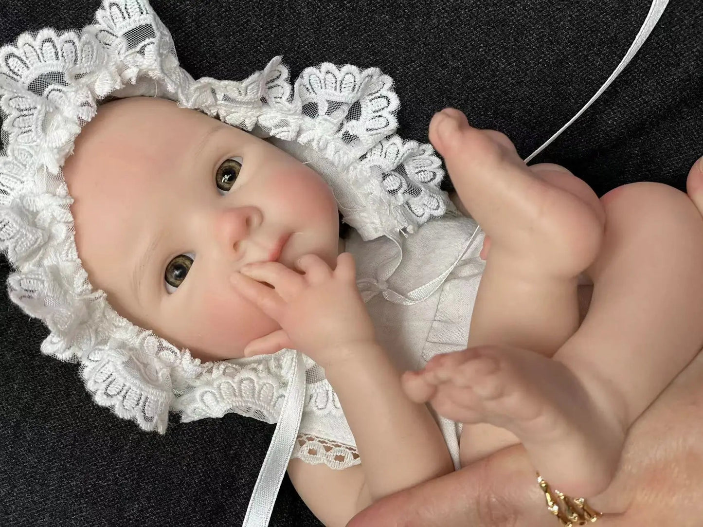 13Inch Girl Bettie Full Body Soft Solid Silicone Reborn Doll Painted Handmade Reborn Baby Doll Reborn Corpo De Silicone lifelikesiliconereborns.com