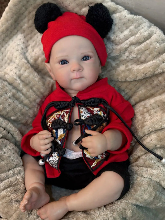 18 Inch Bettie Girl Lifelike Bebe 3D Painted Skin Reborn Baby Doll For Children Birthday Gifts lifelikesiliconereborns.com