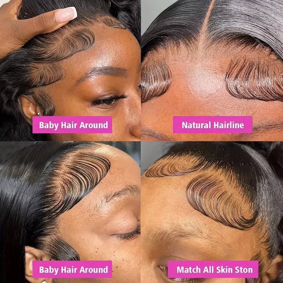 38Inch Glueless Wigs Human Hair Body Wave 13x6 HD Lace Frontal Wig Pre Pluck 13x4 Brazilian Body Wave Lace Front Human Hair Wigs lifelikesiliconereborns.com