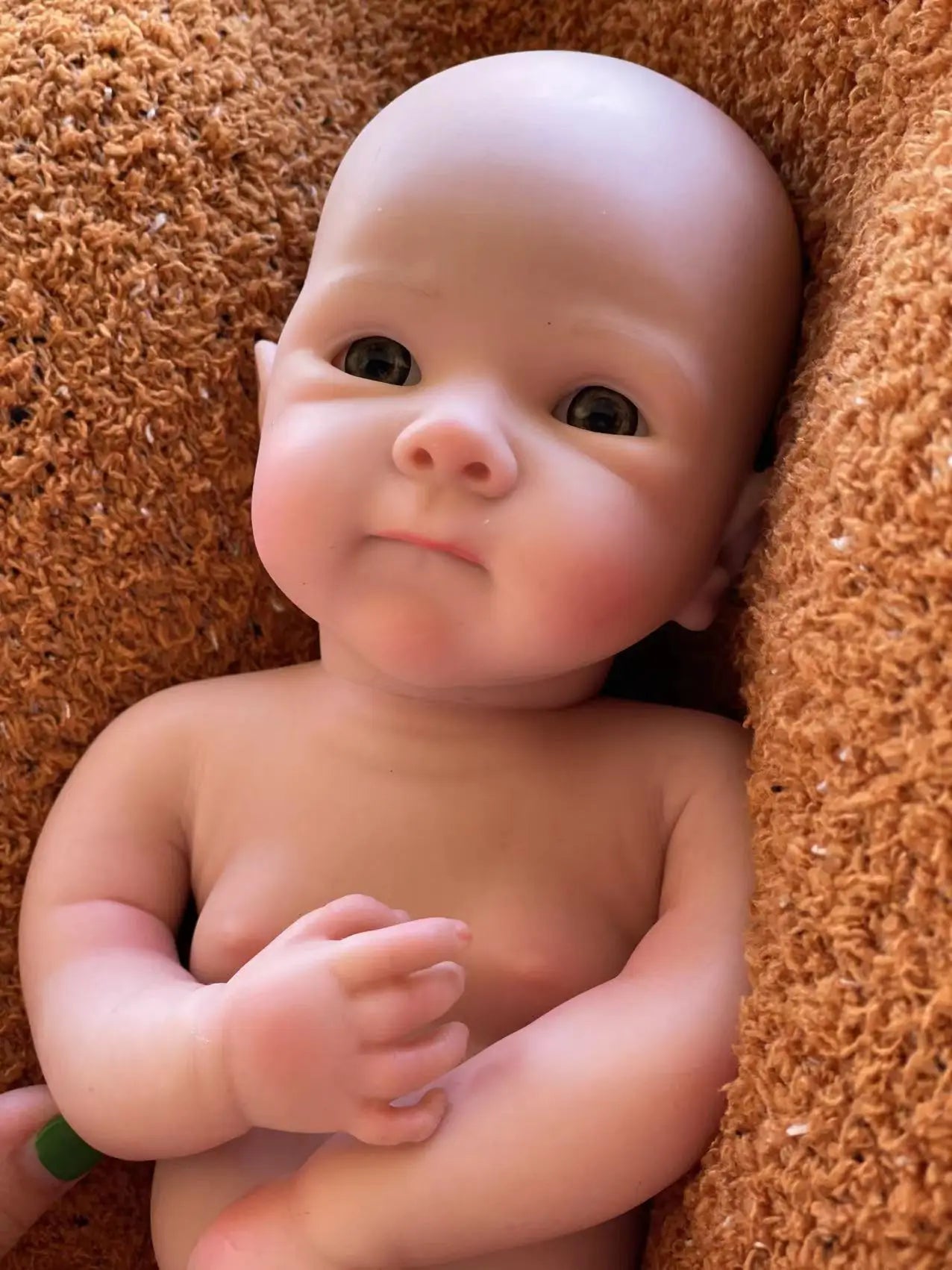 33cm Open Eyes Bettie Solid Silicone Bebe Reborn Girl Paint/Unpaint Soft Toching Feeling Newborn Baby Lifelike reales para niñas lifelikesiliconereborns.com