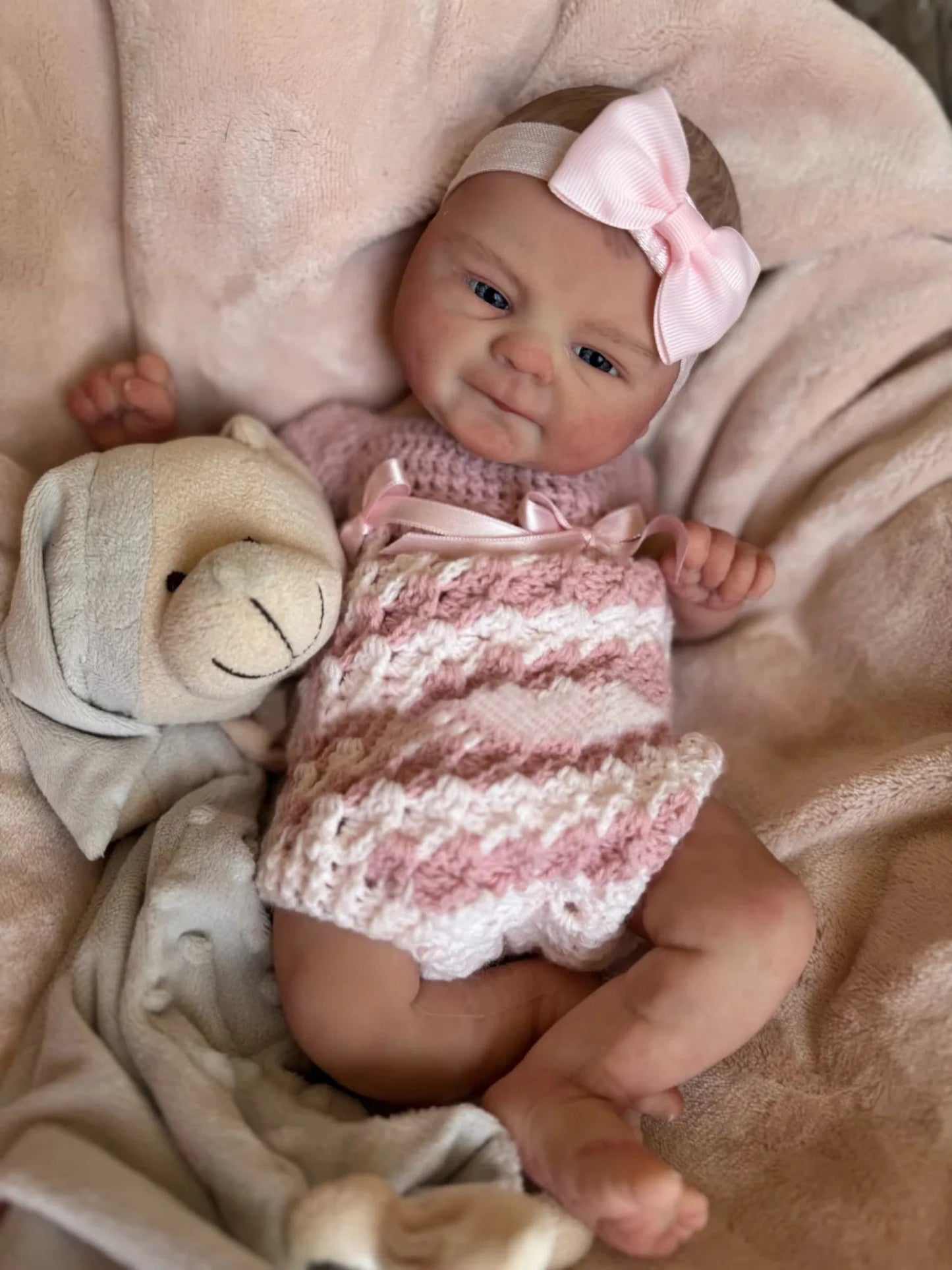 16inch Coco Bebe All Silicone Reborn Doll Painted Hair Newborn Baby Girl Reborn Doll For Family's Gift Corpo De Silicone Inteiro lifelikesiliconereborns.com