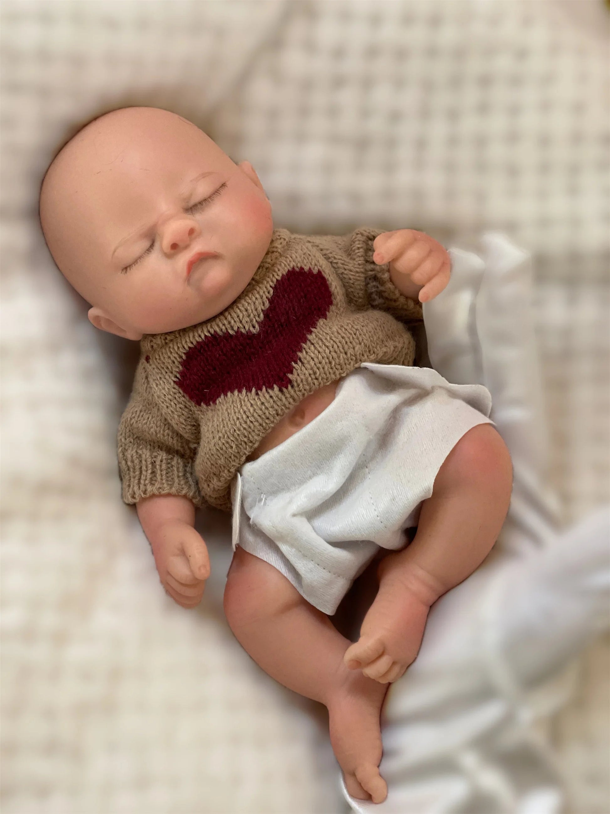 10Inch Silicone Boy Reborn Baby Doll Full Body Soft Solid Silicone Painted Lifelike Newborn Dolls reborn de silicone real cuerpo lifelikesiliconereborns.com