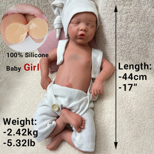 100% Handmade Silicone Reborn Dolls for Adoption and Rehoming Soft Newborn Baby Girl Collectibles Waterproof Infant Doll lifelikesiliconereborns.com