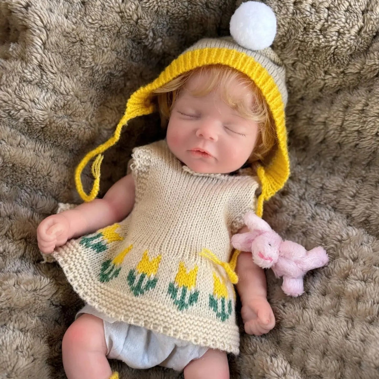 1 PC 10inch Open Mouth Reborn Silicone Girl With Rooted Hair Waterproof Newborn Baby Girl Lifelike Painted Realistic Doll Toy lifelikesiliconereborns.com
