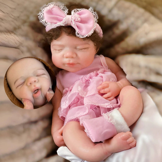 13Inch Open Mouth Pascale Reborn Dolls Full Body Soft Silicone Girl Painted Bebe Reborn Doll Toys reborn de silicone real cuerpo lifelikesiliconereborns.com