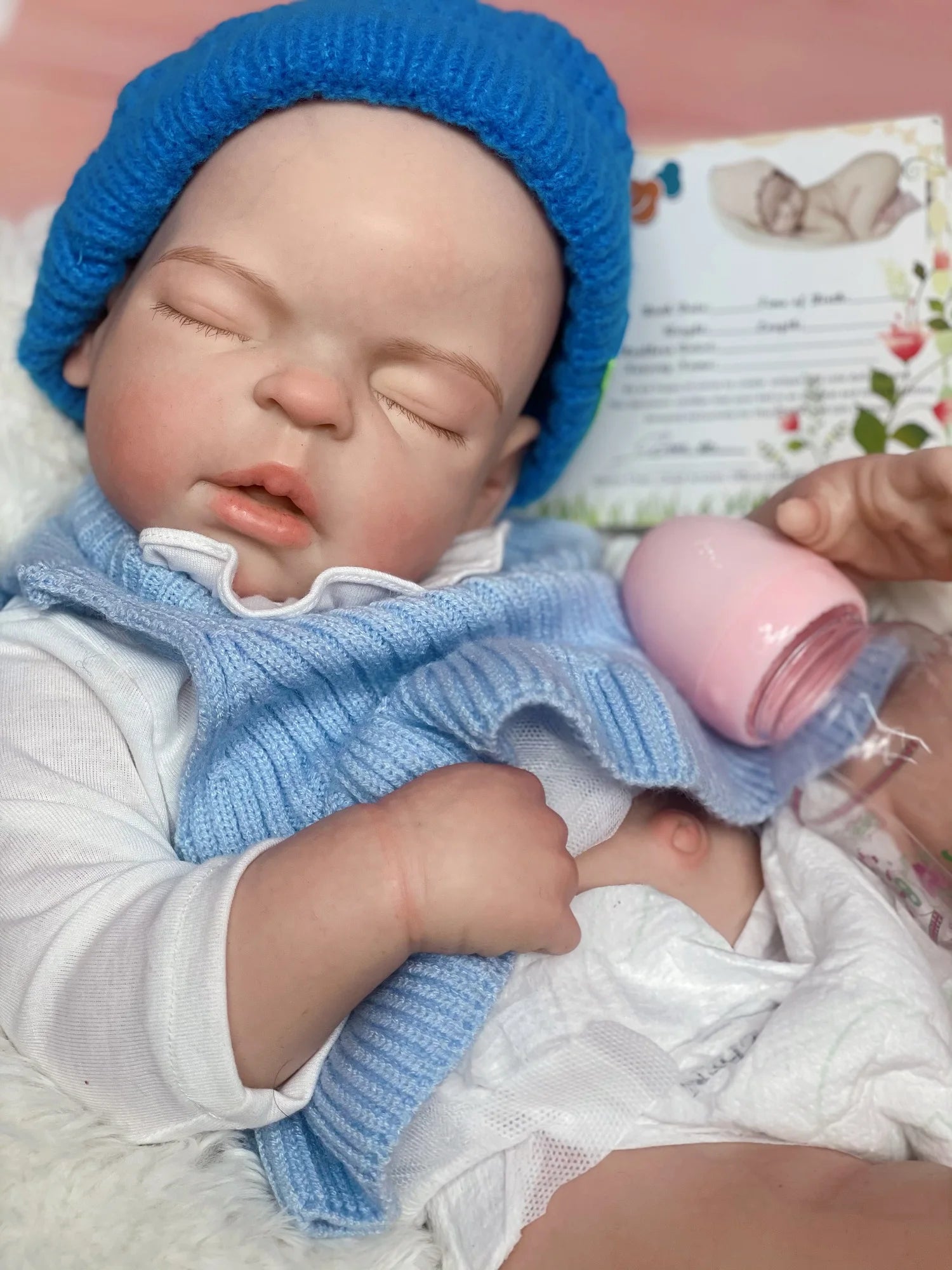 55cm Washable Solid Silicone Bebe Reborn Girl With 3D Painted Skin  Lifelike Sleeping Baby Doll Boneca Reborn Corpo De Silicone lifelikesiliconereborns.com