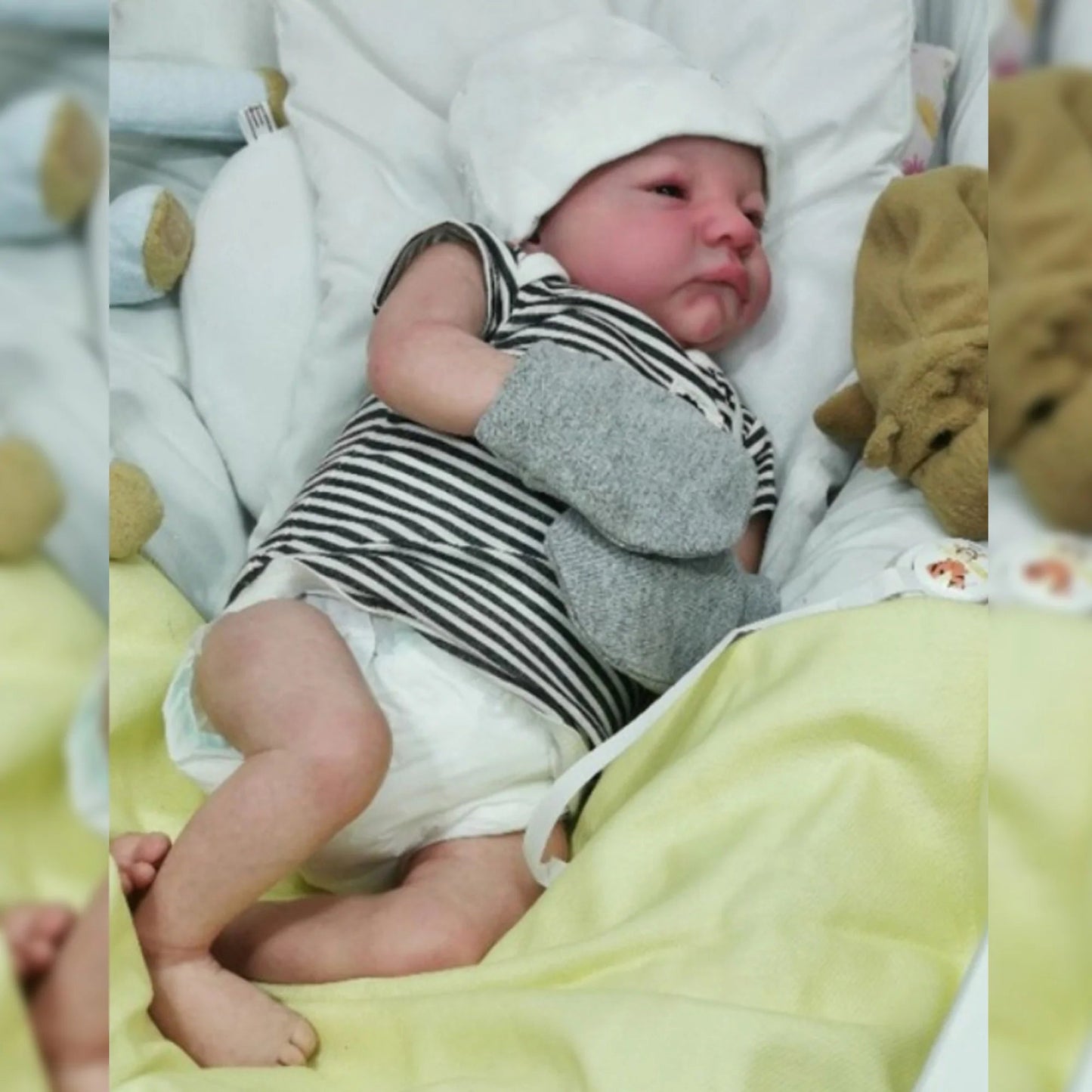 16.5" Open Eyes Levi Full Body Silicone Vinyl Reborn Dolls 3D Painted Can Take Bath Baby Toys For Kid's Gift Muñecas Reborn lifelikesiliconereborns.com