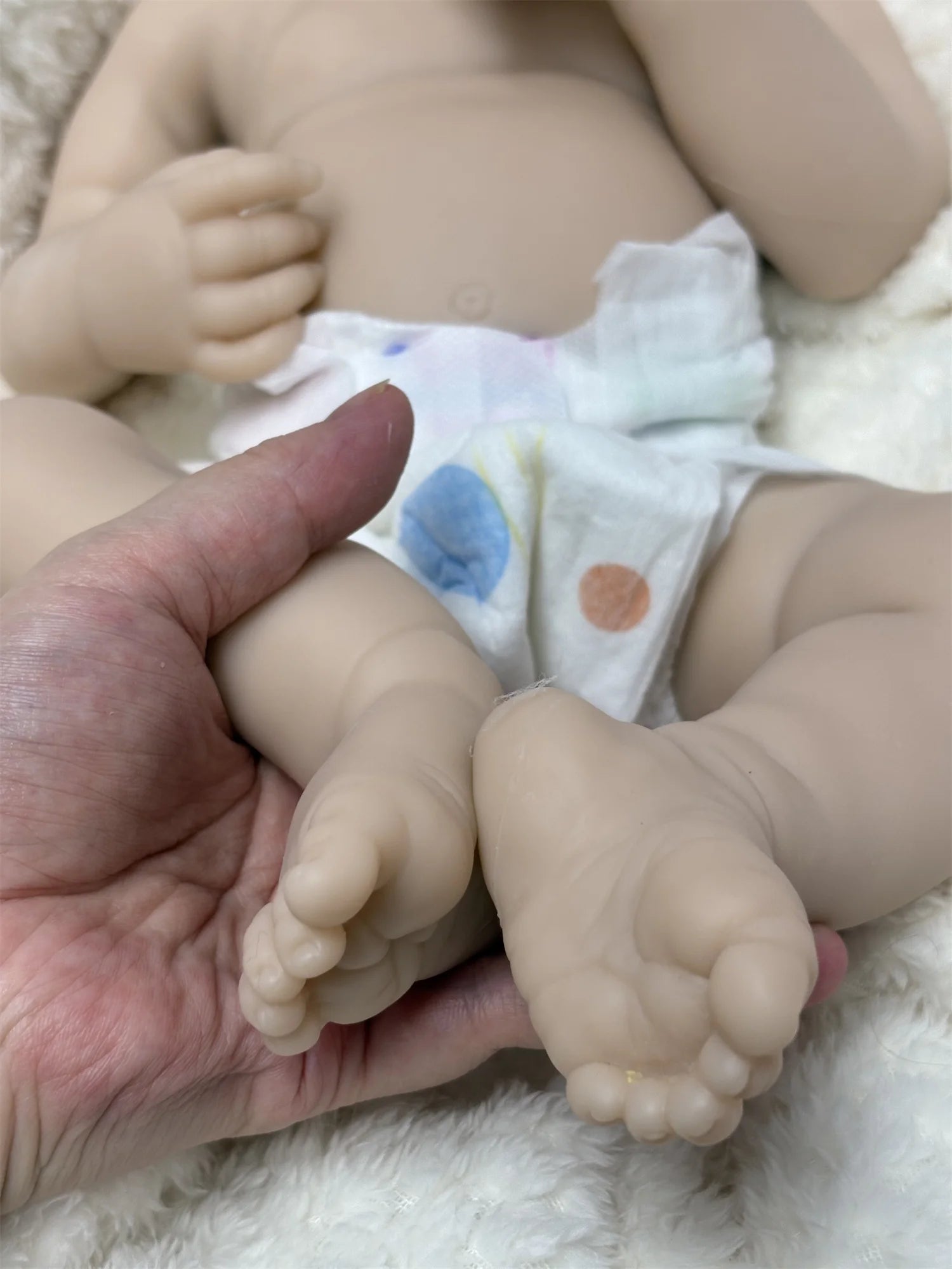 45CM Can Open Mouth &Washable Painted LouLou Solid Silicone Bebe Reborn Girl Lifelike Real Silicone Newborn Baby Doll lifelikesiliconereborns.com