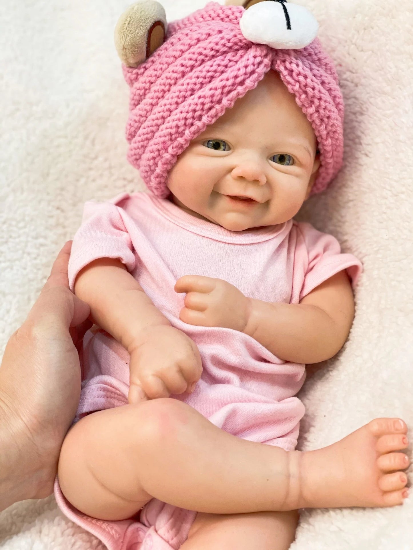 42cm Full Body Silicon Vivienne Bebe Reborn Girl Pеборн Muñeca Handmade Painted Silicone Soft Lifelike De Silicona lifelikesiliconereborns.com
