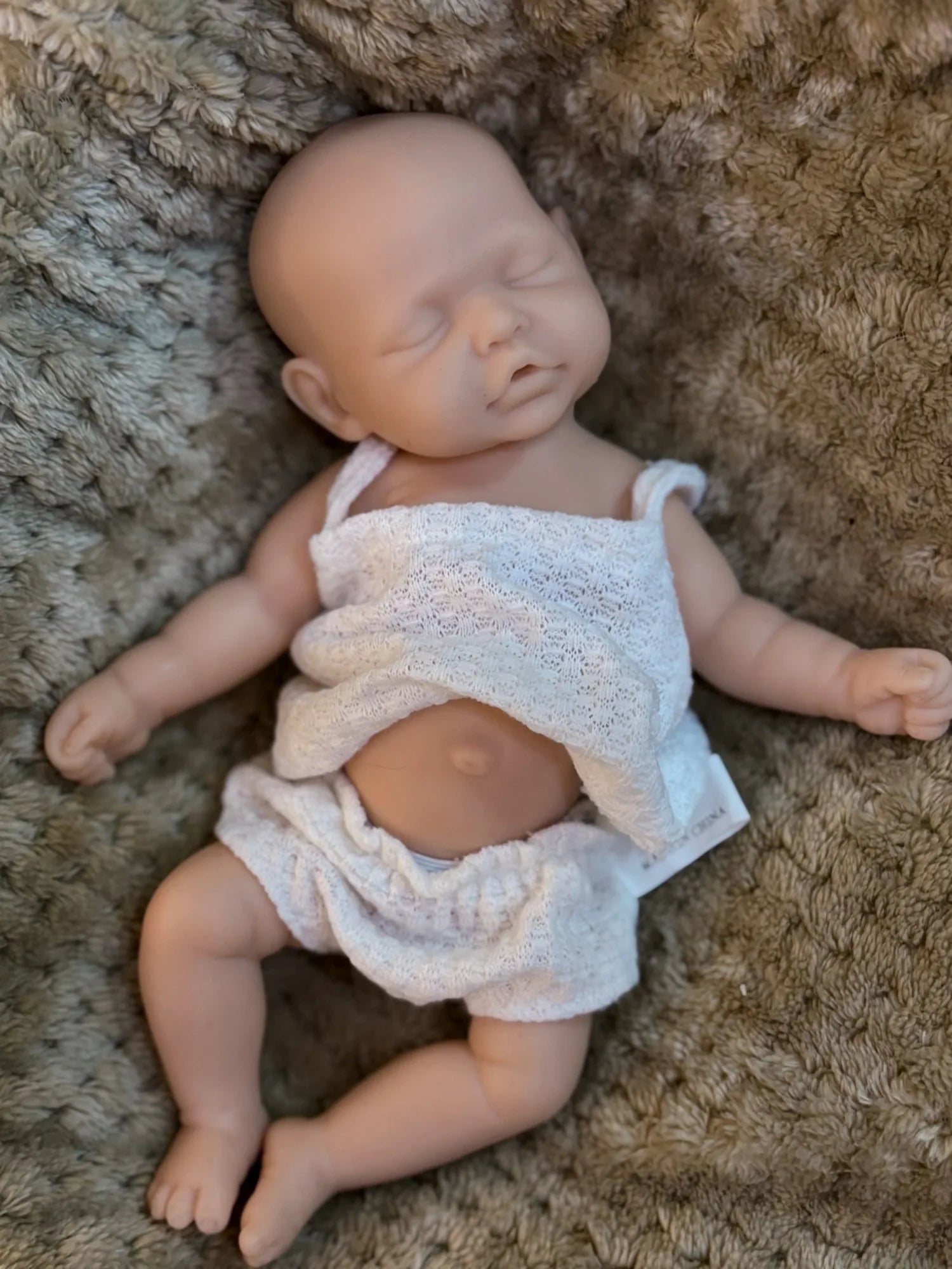 10Inch Silicone Girl Reborn Doll Waterproof Handmade Painted Full Body Soft Solid Silicone Reborn Baby Doll For Girls Gift lifelikesiliconereborns.com