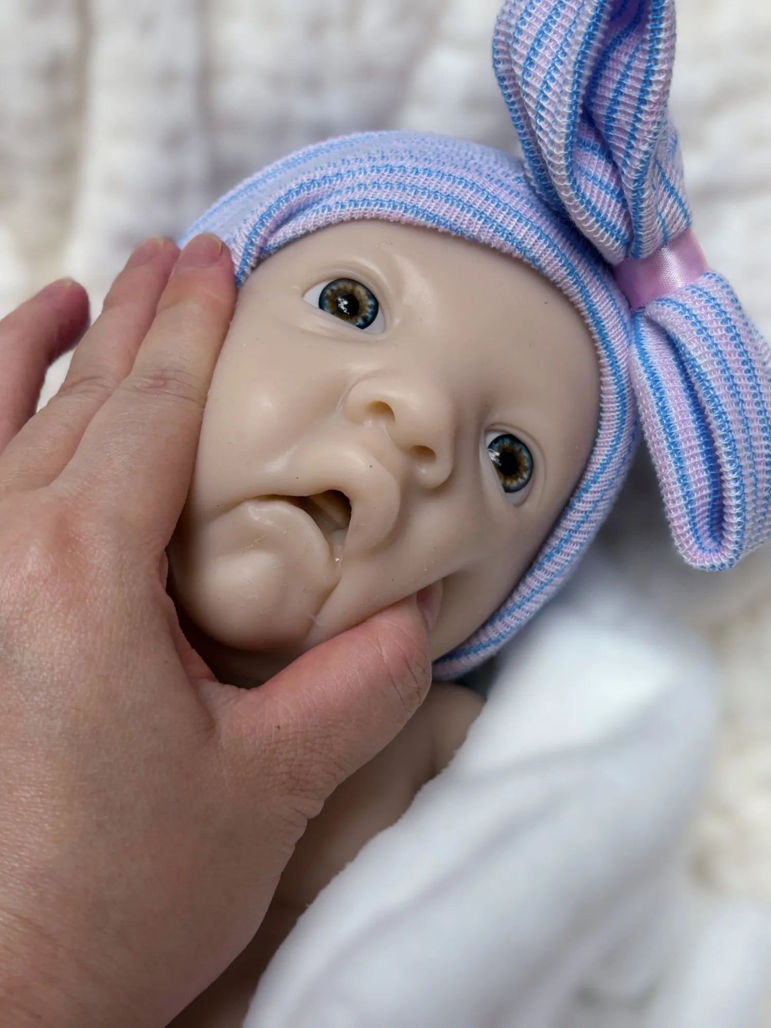 17Inch  Lebi Boy Bebê Unpainted Reborn Baby Doll Full Body Solid Silicone Reborn Dolls For Gift Corpo De Silicone Inteiro lifelikesiliconereborns.com