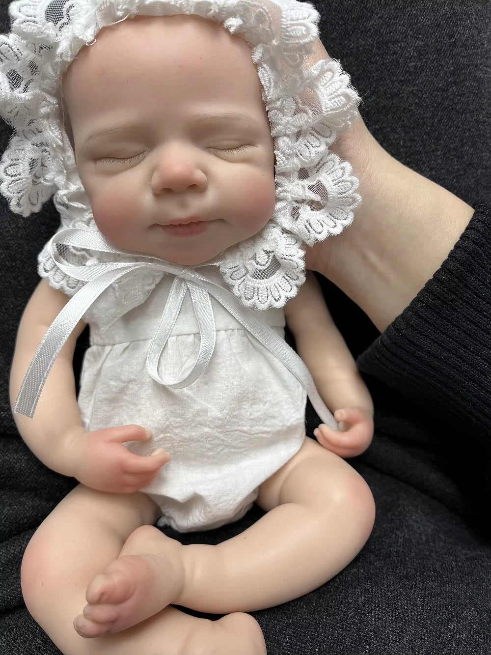 13Inch Open Mouth Pascale Reborn Dolls Full Body Soft Silicone Girl Painted Bebe Reborn Doll Toys reborn de silicone real cuerpo lifelikesiliconereborns.com