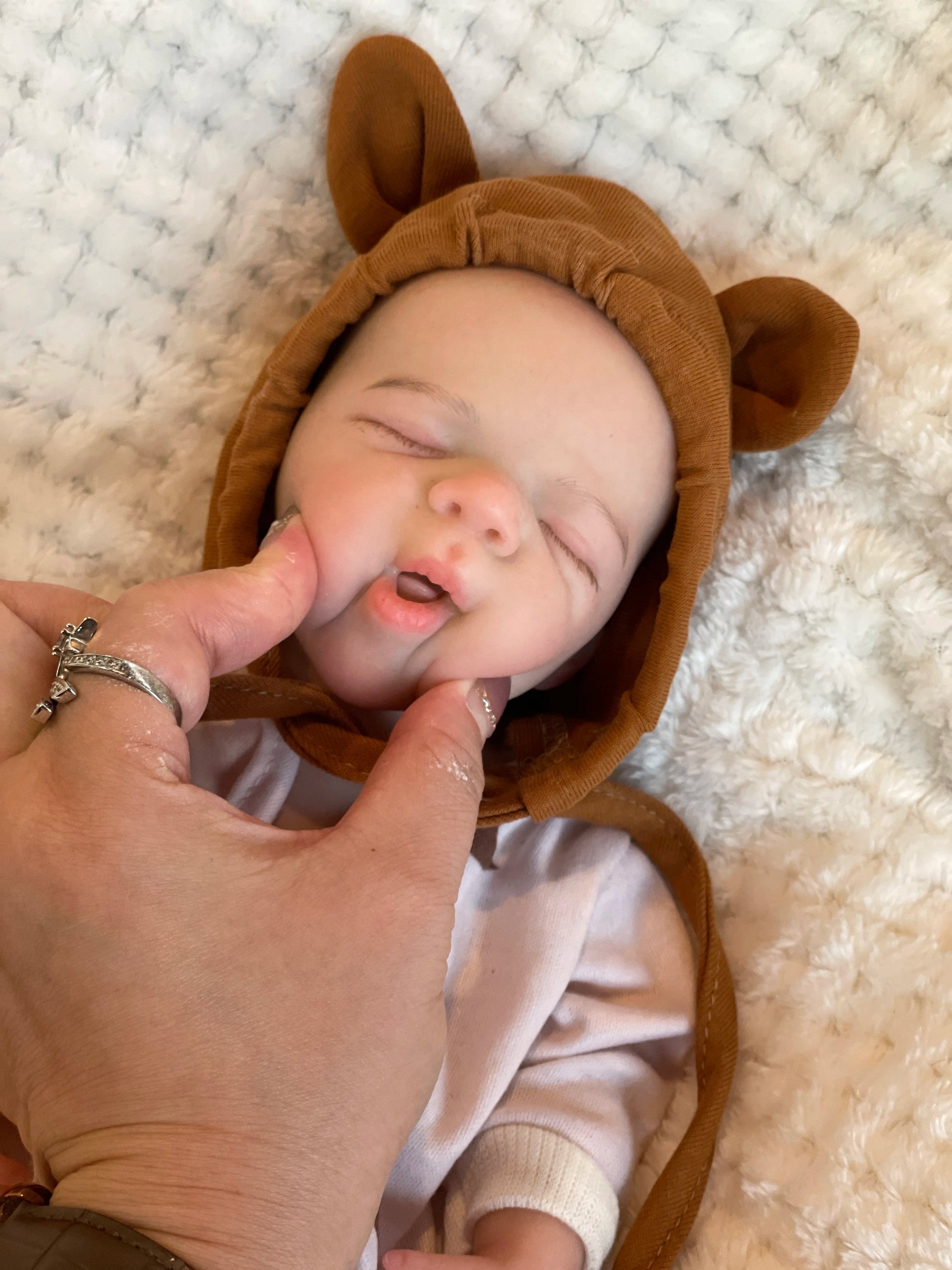 13Inch Open Mouth Pascale Reborn Dolls Full Body Soft Silicone Girl Painted Bebe Reborn Doll Toys reborn de silicone real cuerpo lifelikesiliconereborns.com