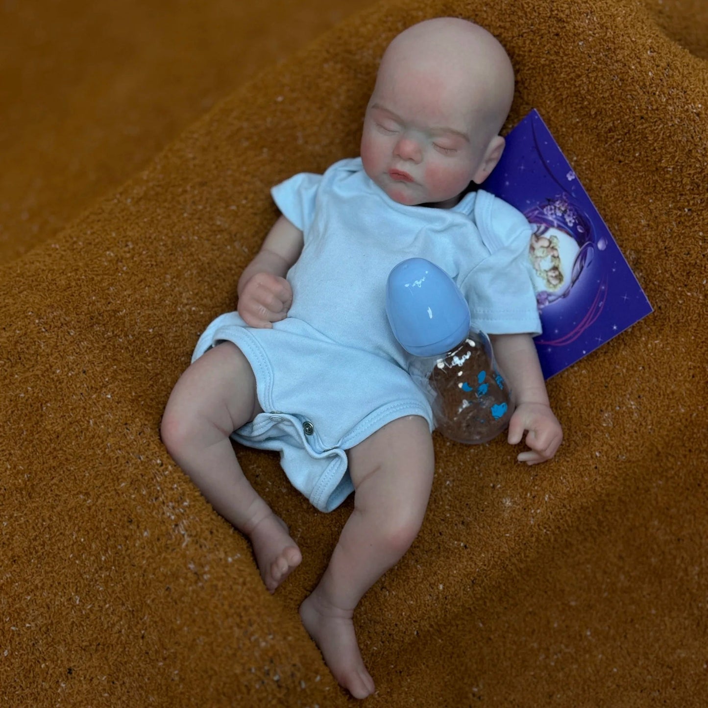 Can Open Mouth 45cm Twins Sam Reborn Baby Girl and Boy Full Body Solid Silicone Un/Painted Bebe Reborn Soft Touch Feeling Doll lifelikesiliconereborns.com