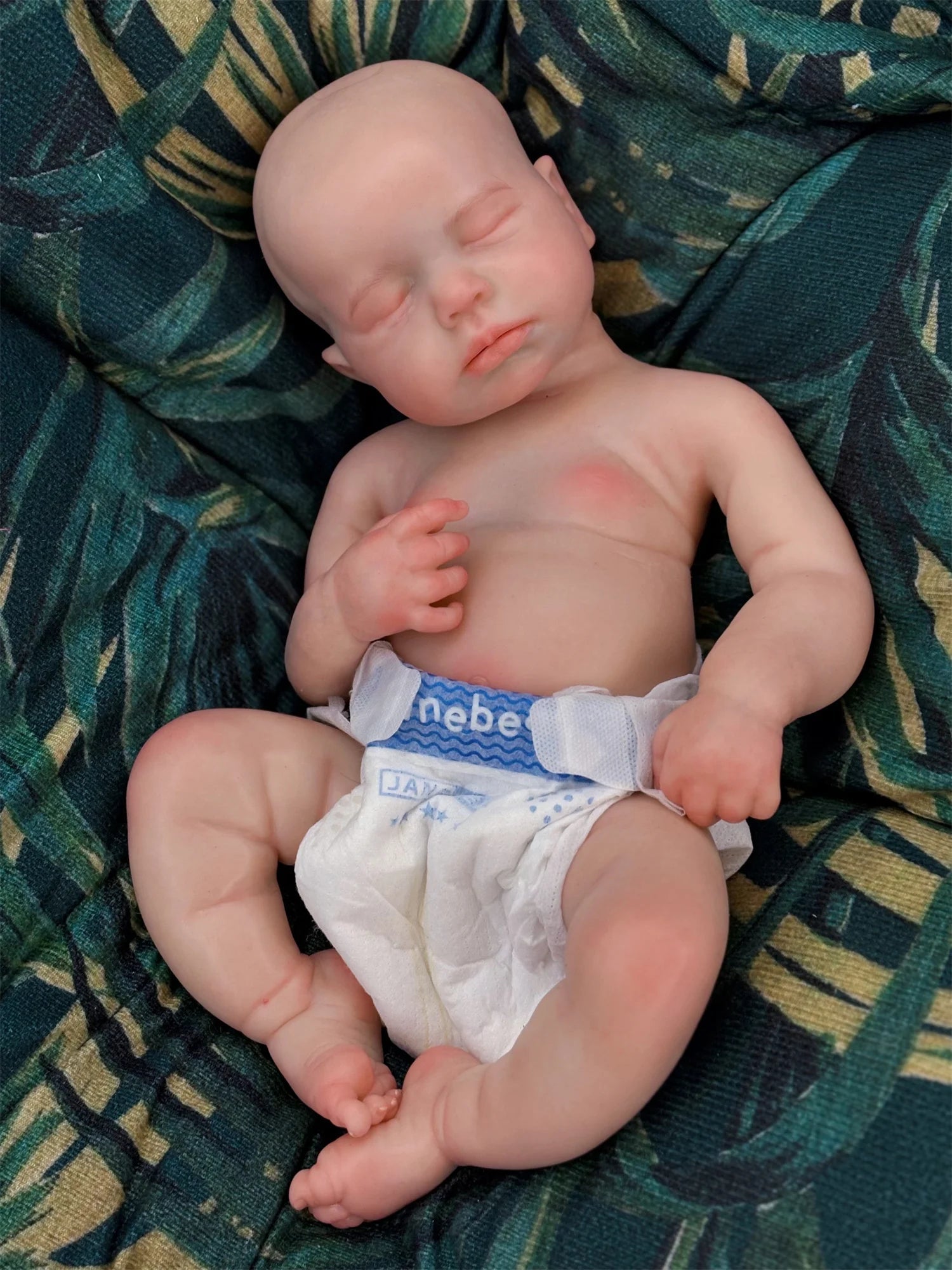45CM Can Open Mouth &Washable Painted LouLou Solid Silicone Bebe Reborn Girl Lifelike Real Silicone Newborn Baby Doll lifelikesiliconereborns.com