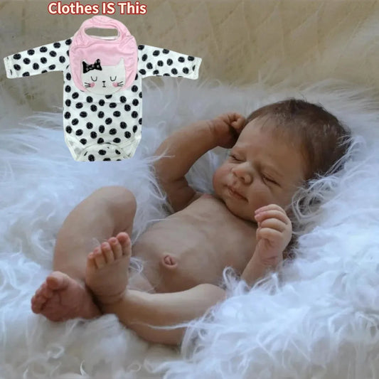 18 Inch Full Body Silicone Pascale Bebe Reborn Baby Doll Handmade Soft Touch Newborn Baby Doll For Children Birthday Gifts lifelikesiliconereborns.com
