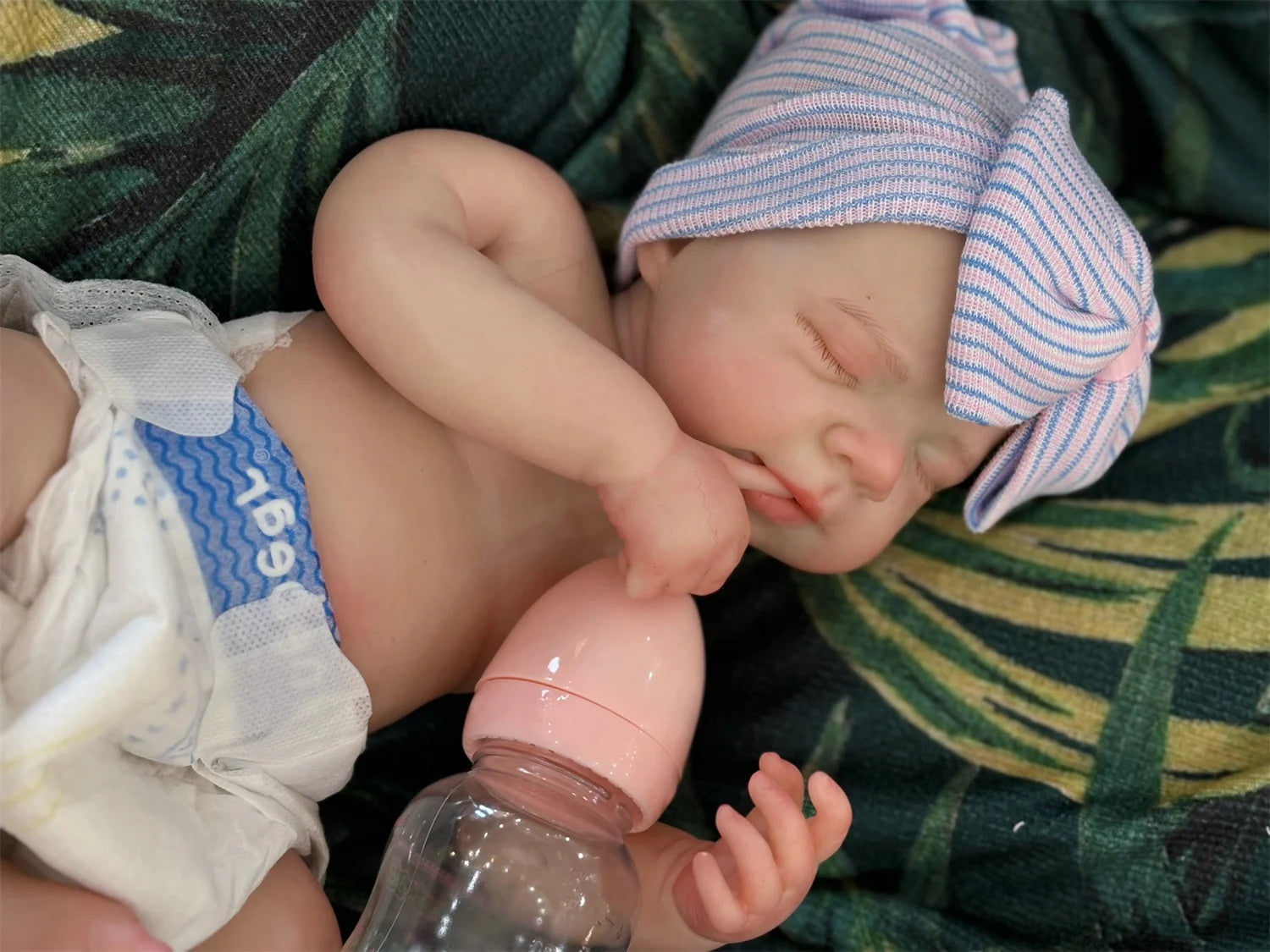 18Inch Dark Skin Can Open Mouth Pascale Solid bebe reborn de silicona Girl Doll 3D Paint Lifelike Real Newborn Baby Doll lifelikesiliconereborns.com