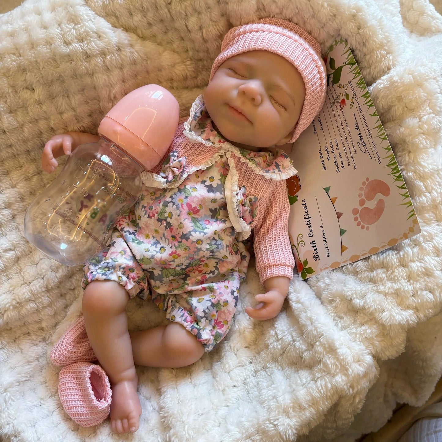 13Inch Open Mouth Reborn Dolls Pascale&Vivienne Full Body Soft Silicone Girl Painted Bebe Reborn Doll Toys reborn de silicone lifelikesiliconereborns.com