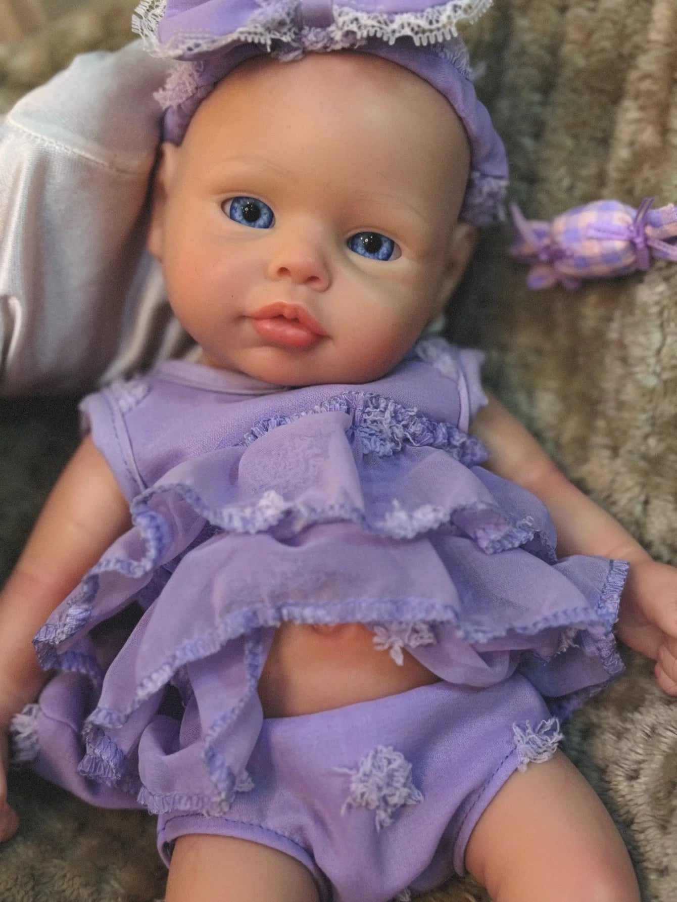 13 Inch Full Body Soft Silicone Girl Reborn Doll For Children Birthday Gifts Newborn Baby Doll Made In Soft Silicone lifelikesiliconereborns.com