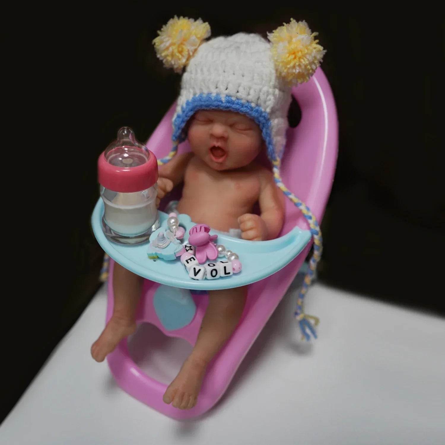 Reborn Baby Dolls 7" Girl Micro Preemie Full Body Silicone Baby Doll Sophia Lifelike Mini babies Surprise Children Anti-Stress lifelikesiliconereborns.com
