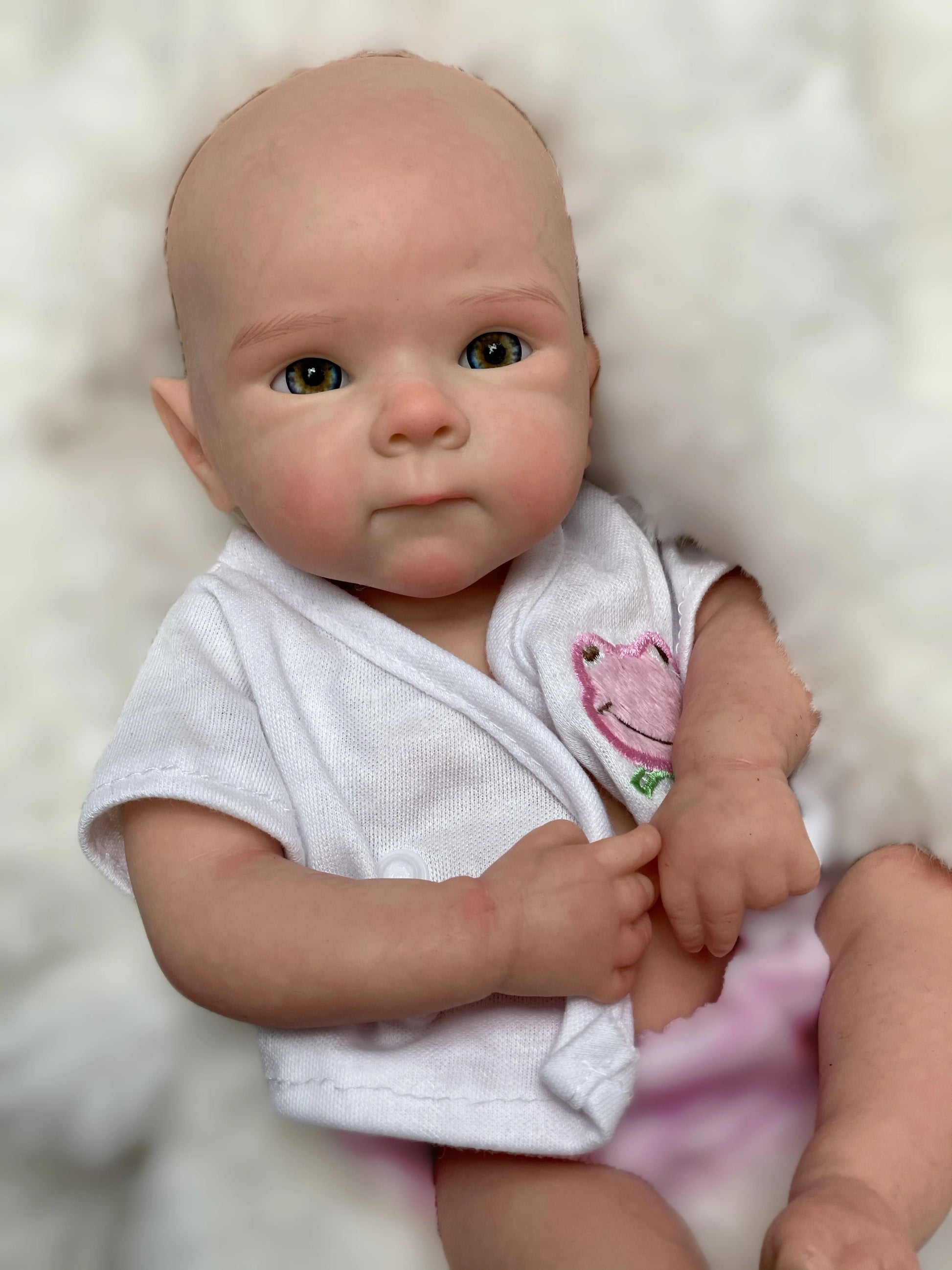 13Inch Cute Girl Bettie Reborn Dolls Open Mouth Whole Body Soft Solid Silicone Painted Reborn Baby Doll Toys Corpo De Silicone lifelikesiliconereborns.com