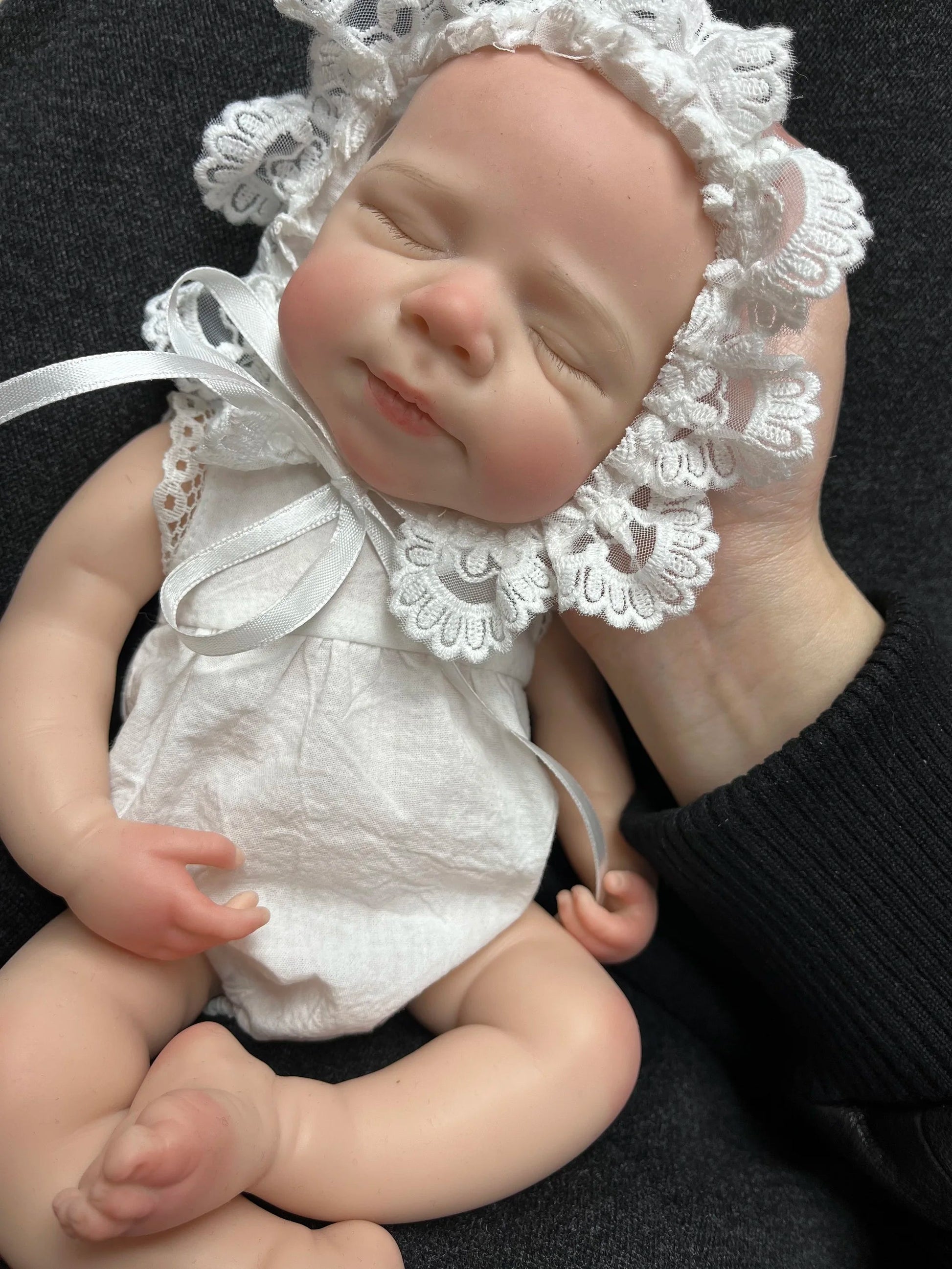 13Inch Open Mouth Pascale Reborn Dolls Full Body Soft Silicone Girl Painted Bebe Reborn Doll Toys reborn de silicone real cuerpo lifelikesiliconereborns.com