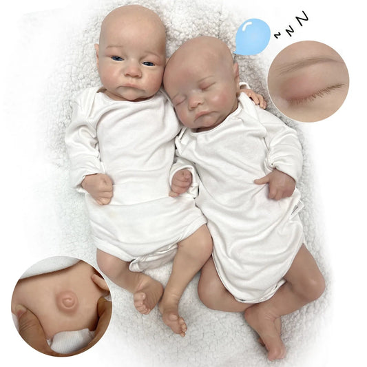 42cm Silicone Boy Levi Painted/Unpainted Doll Full Solid Silicone Reborn Doll Handmade Baby Doll Boneca Reborn Corpo De Silicone lifelikesiliconereborns.com