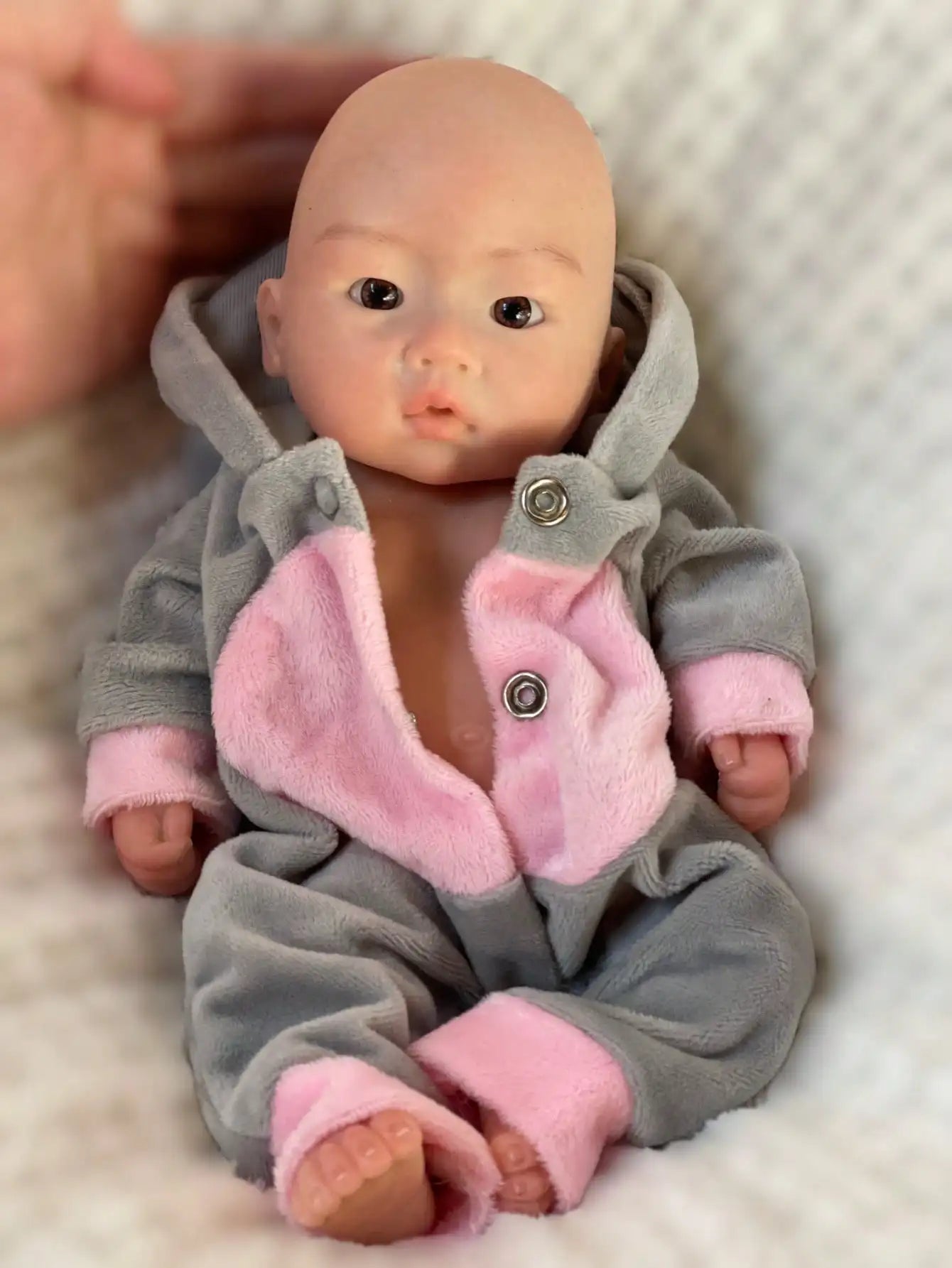 10 Inch Soft Silicone Boy Newborn Baby Doll Awake Bebe Soft Touch  Silicone Reborn Boy For Birthday Gifts lifelikesiliconereborns.com