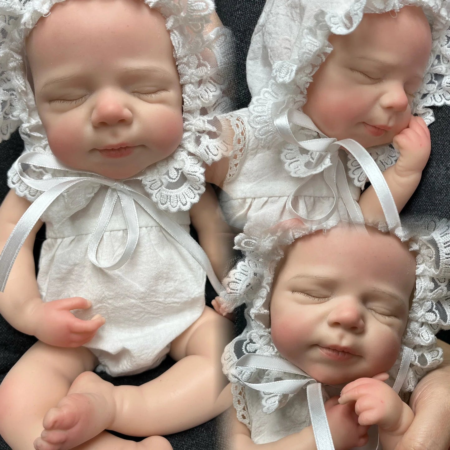 13Inch Open Mouth Pascale Reborn Dolls Full Body Soft Silicone Girl Painted Bebe Reborn Doll Toys reborn de silicone real cuerpo lifelikesiliconereborns.com