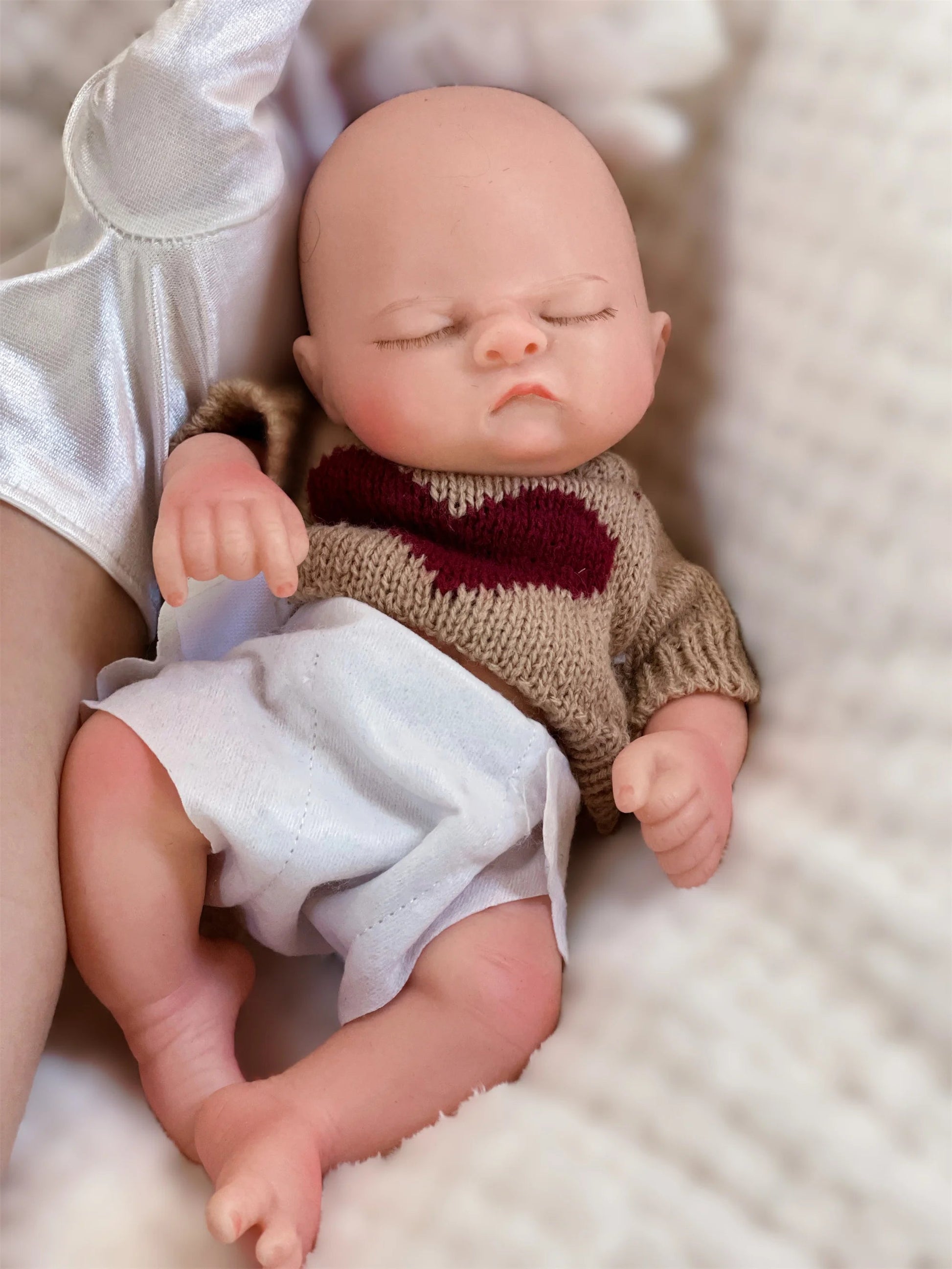 10Inch Silicone Boy Reborn Baby Doll Full Body Soft Solid Silicone Painted Lifelike Newborn Dolls reborn de silicone real cuerpo lifelikesiliconereborns.com