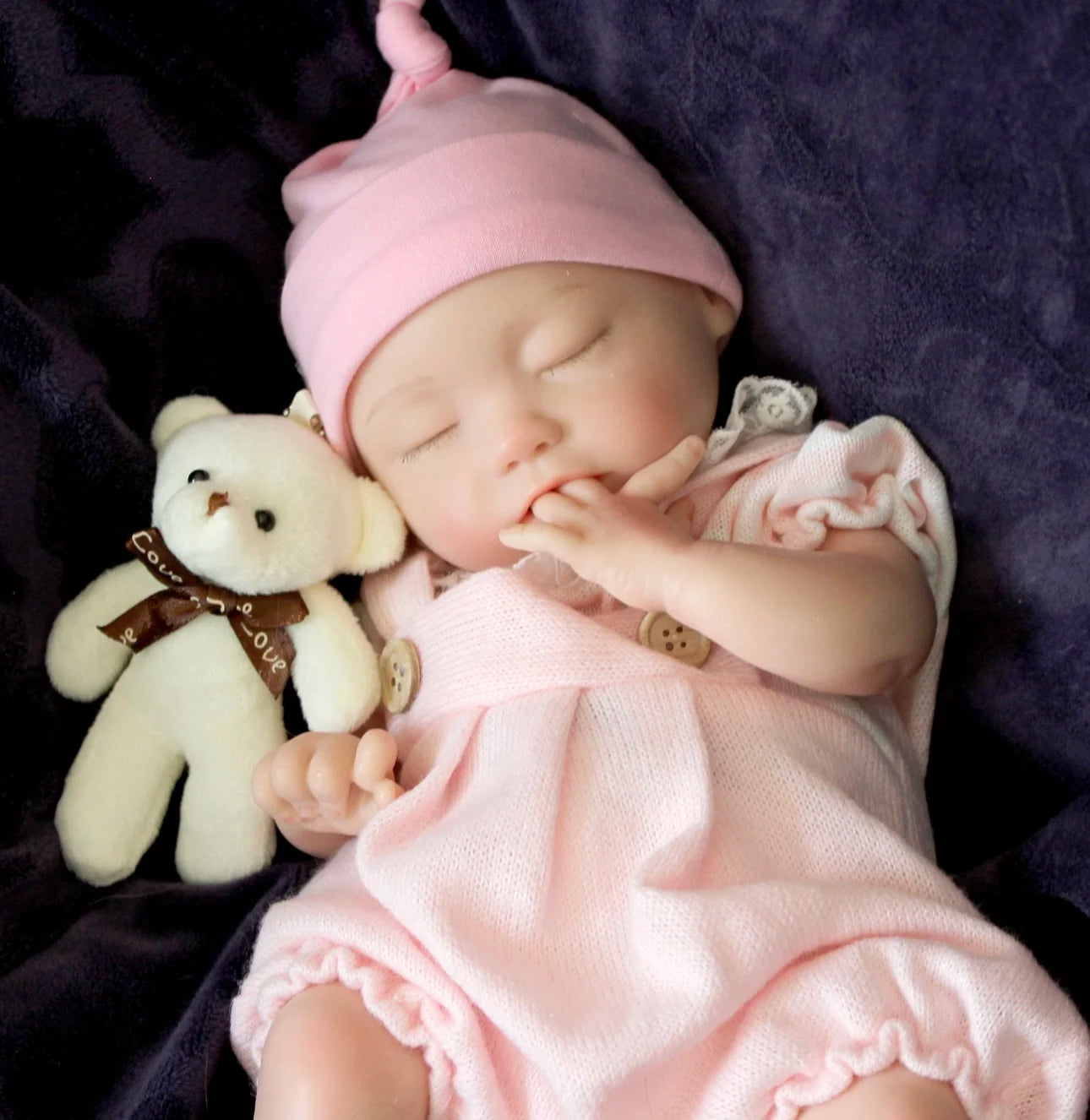 Can Drink and Wet 33cm Washable Solid Silicone Bebe Reborn Girl With Painted Skin Lifelike Reborn Baby Girl Doll For Kids Gift lifelikesiliconereborns.com