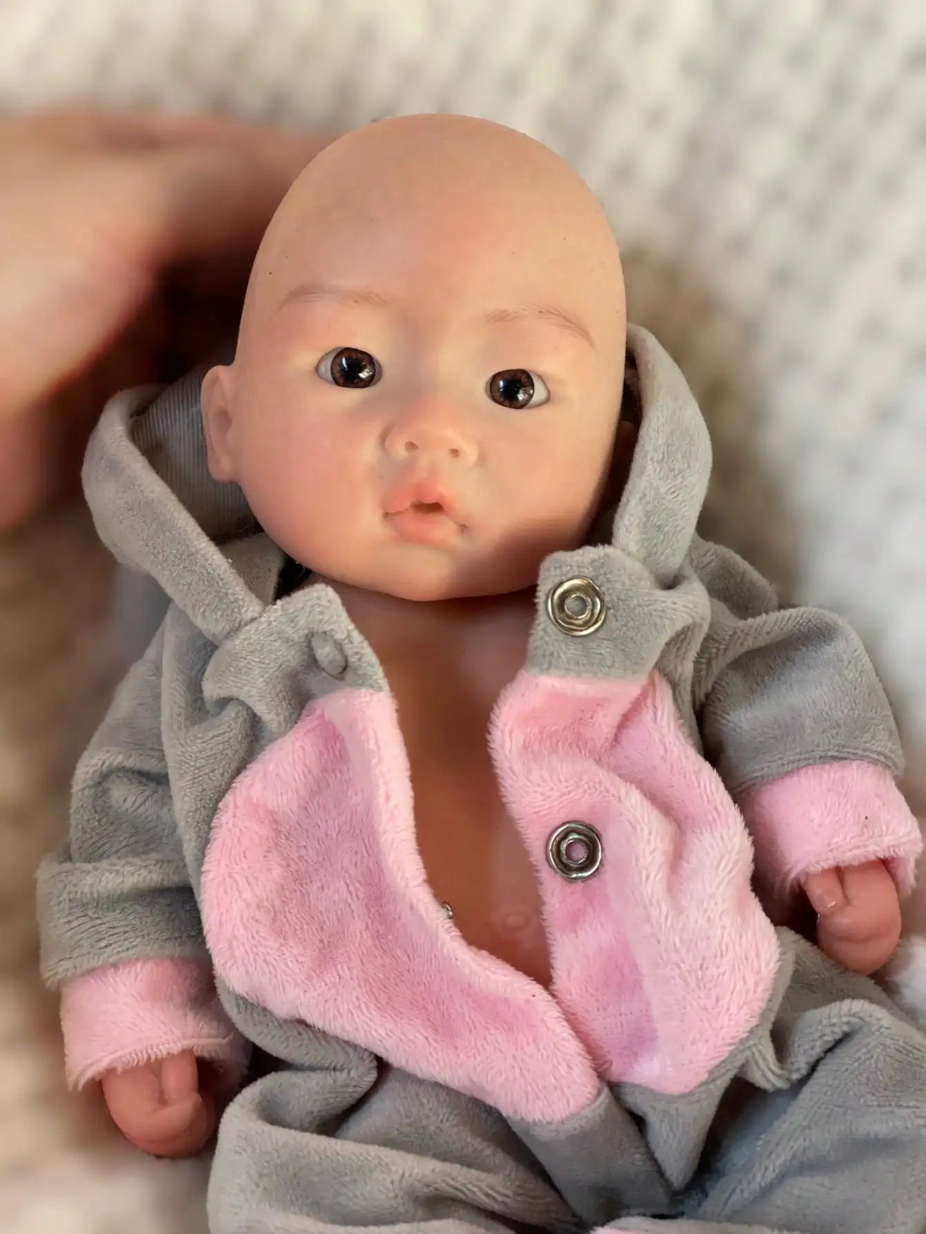 10 Inch Soft Silicone Boy Newborn Baby Doll Awake Bebe Soft Touch  Silicone Reborn Boy For Birthday Gifts lifelikesiliconereborns.com