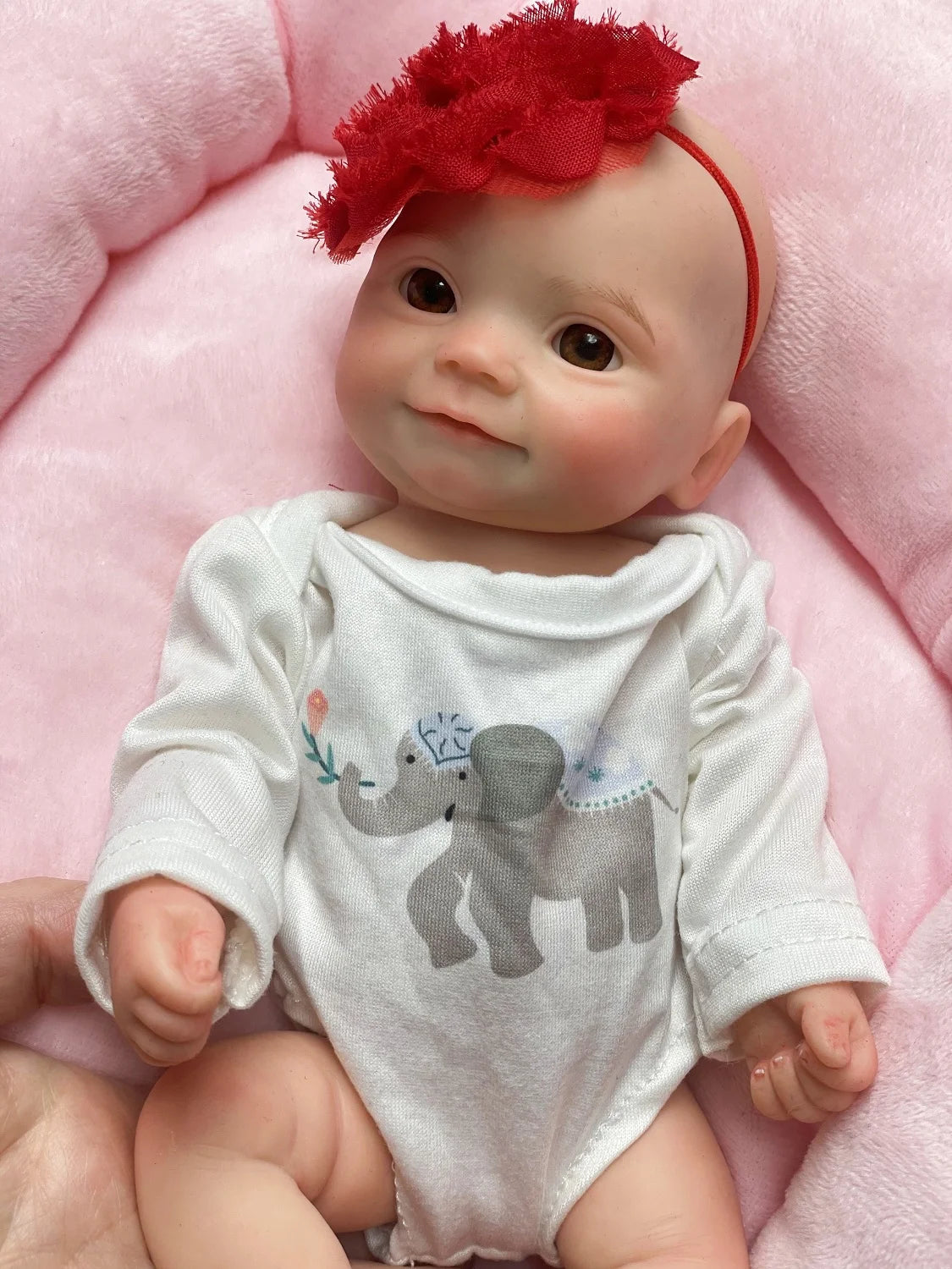 26cm Cute Maddie Waterproof Reborn Baby Girl With Full Body Silicone Handmade Painted Skin Bebe Reborn reales para niñas lifelikesiliconereborns.com