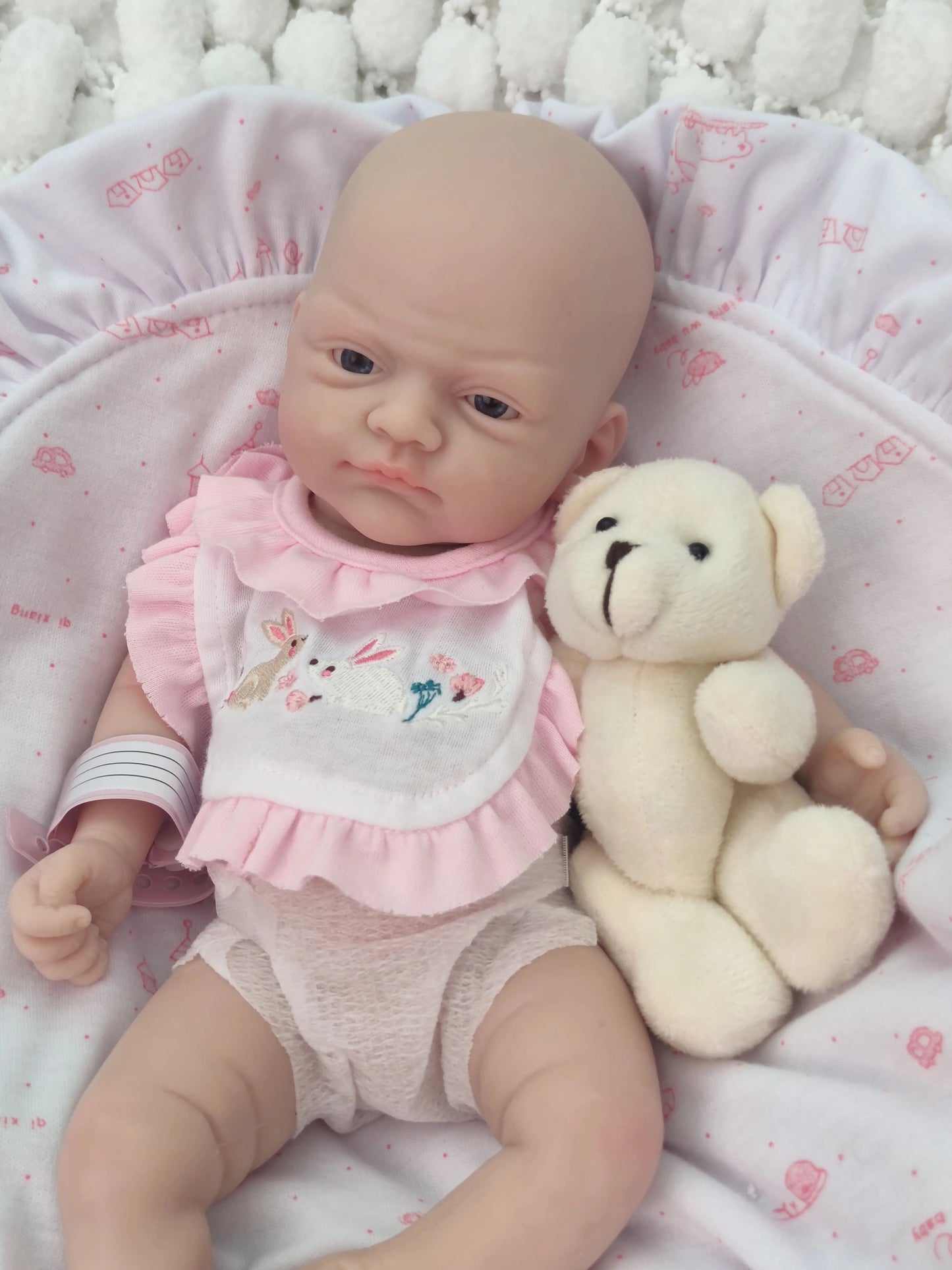 12" Micro Preemie Soft Silicone Baby Doll Full Body Boy Lifelike Reborn Doll for Children Anti-Stress Surprise Gift lifelikesiliconereborns.com