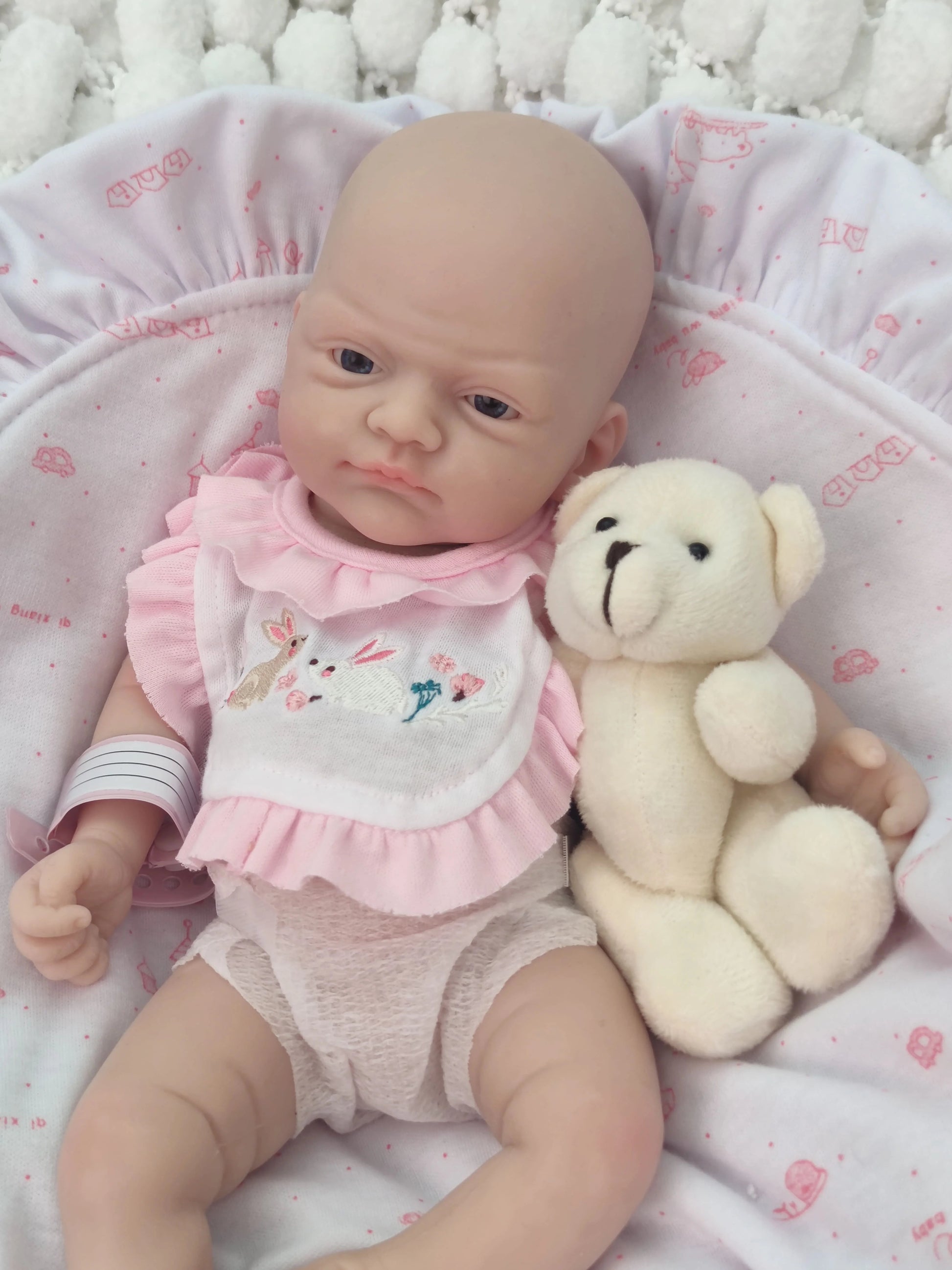 12" Micro Preemie Soft Silicone Baby Doll Full Body Boy Lifelike Reborn Doll for Children Anti-Stress Surprise Gift lifelikesiliconereborns.com