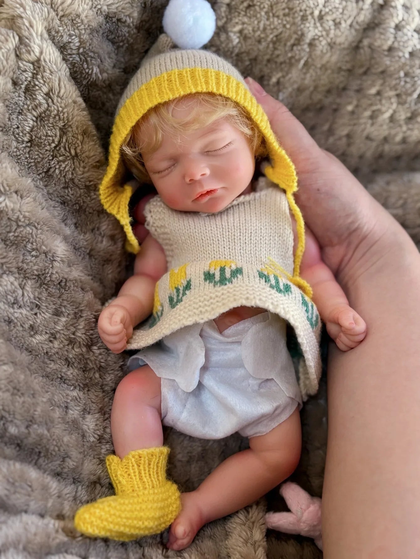10 Inch 25Cm Sam Silicone Reborn Doll Soft Touch Newborn Baby Girl Handmade Bebe Reborn Baby lifelikesiliconereborns.com