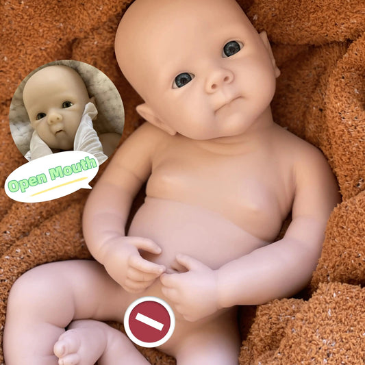 18Inch Unpainted Girl Bettie Reborn Dolls Open Mouth Full Body Soft Silicone Reborn Dolls For Gifts Corpo De Silicone Inteiro lifelikesiliconereborns.com