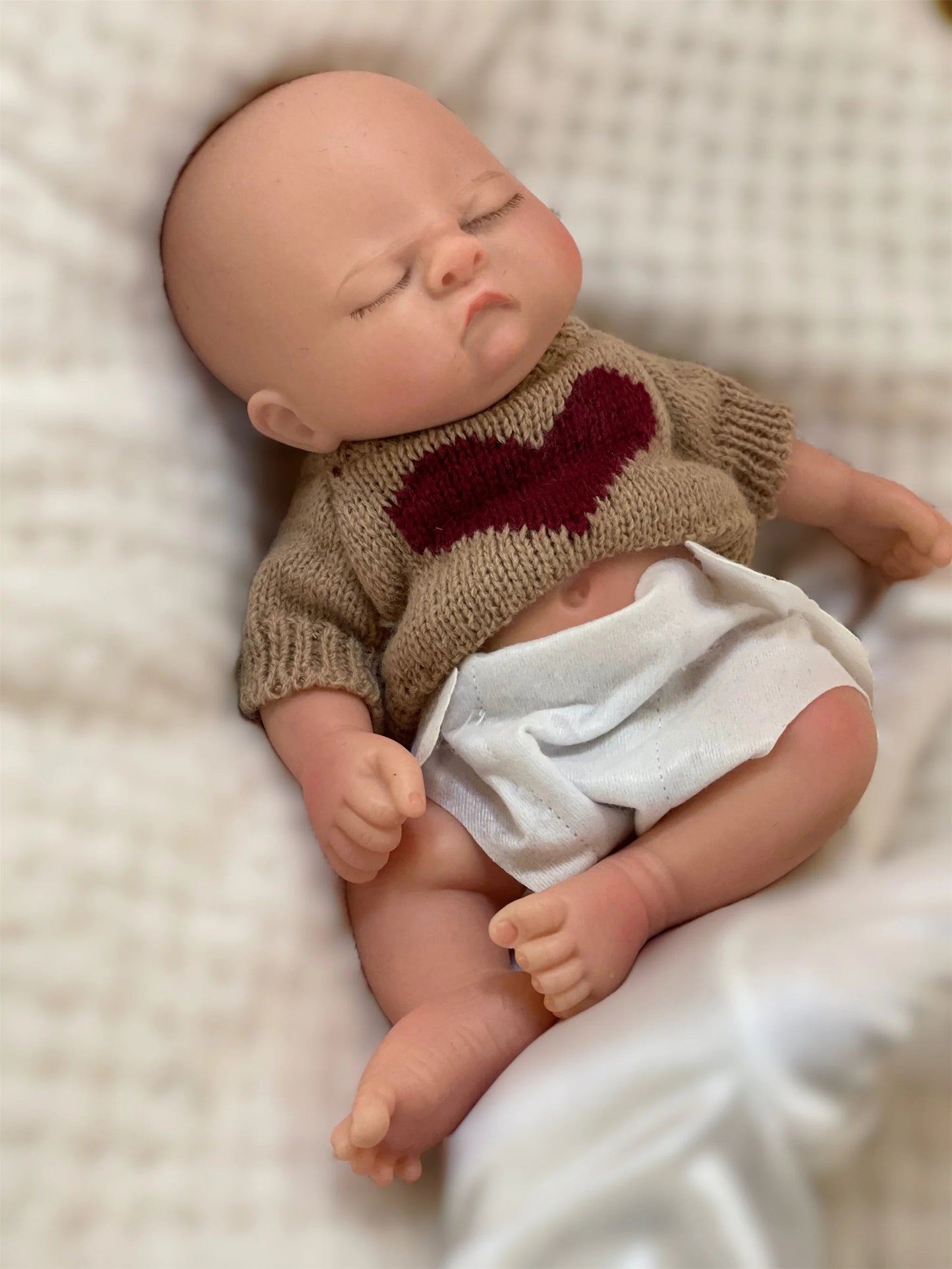 10Inch Silicone Boy Reborn Baby Doll Full Body Soft Solid Silicone Painted Lifelike Newborn Dolls reborn de silicone real cuerpo lifelikesiliconereborns.com