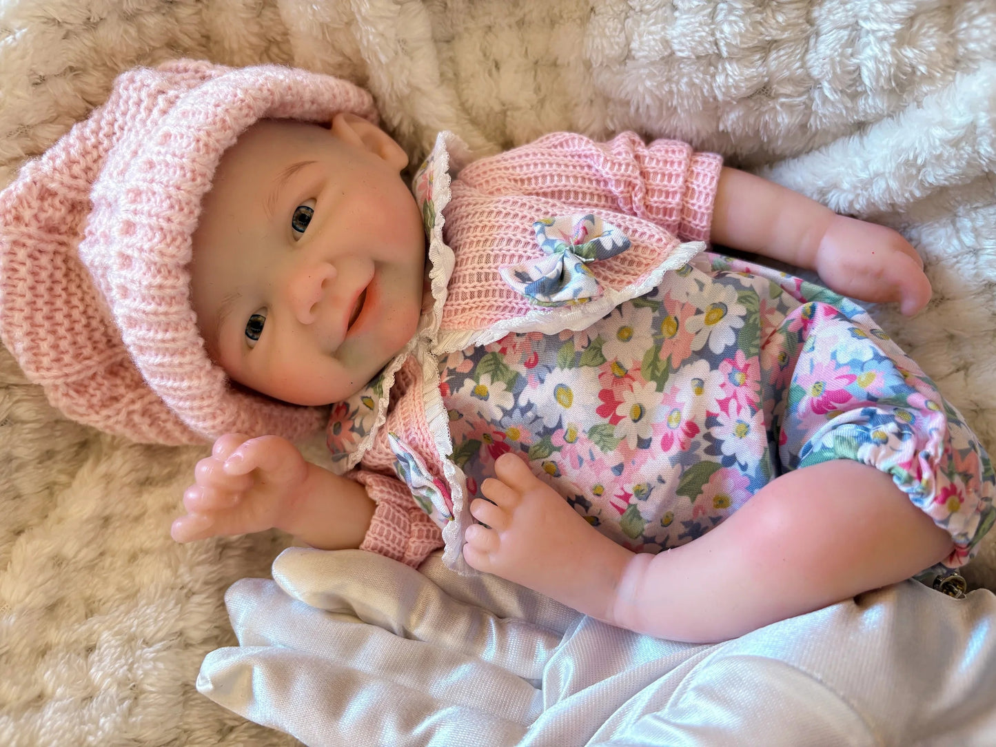 13Inch Open Mouth Reborn Dolls Pascale&Vivienne Full Body Soft Silicone Girl Painted Bebe Reborn Doll Toys reborn de silicone lifelikesiliconereborns.com