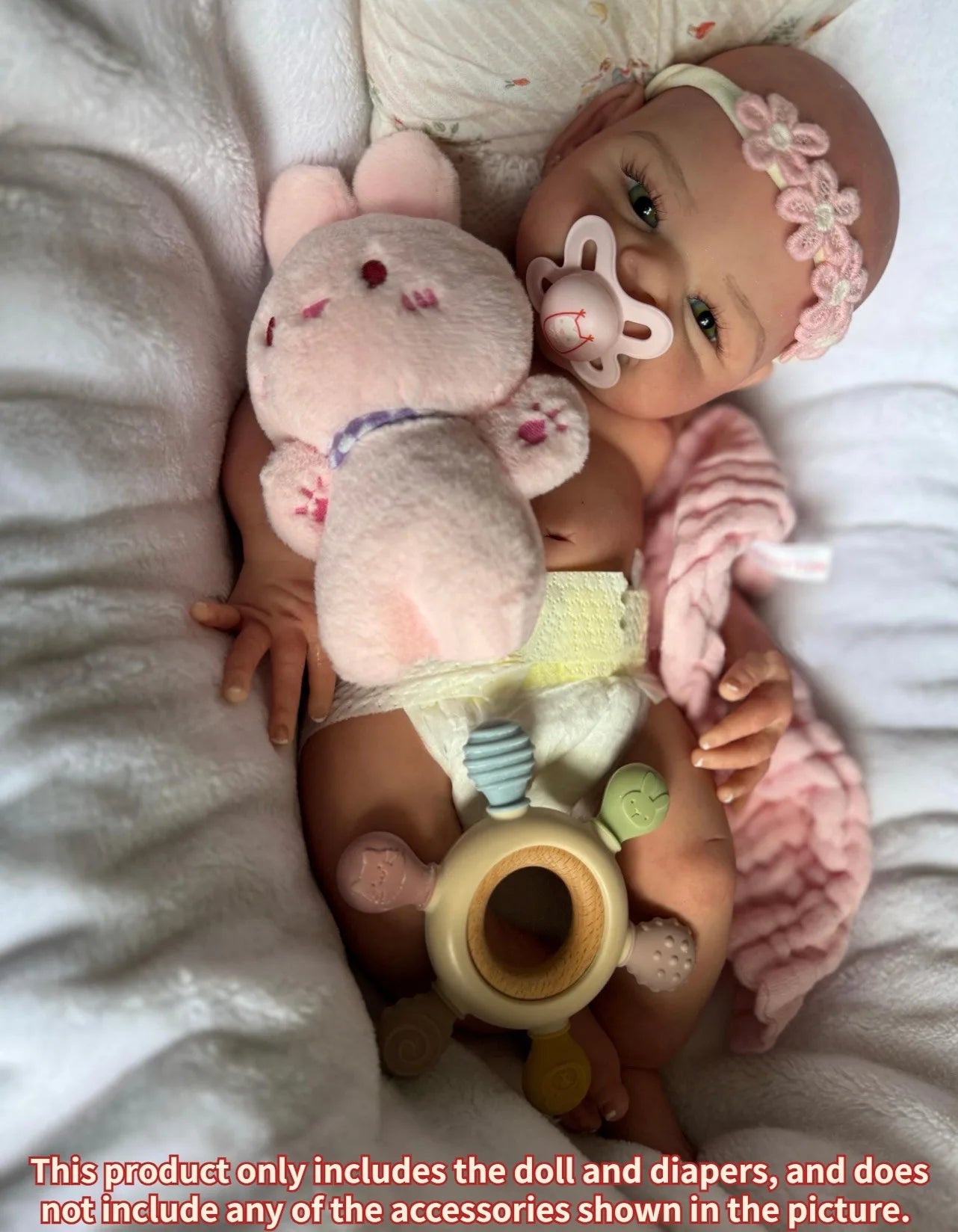 1 PC 18 Inch Silicone Bebe Reborn Doll Handmade Lifelike Newborn Baby Girl For Children Birthday Gifts（Clothes Send Random） lifelikesiliconereborns.com