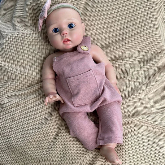 Unique Handmade 18Inch Silicone Reborn Dolls Soft Textures Newborn Baby Girl Gifts For Doll Enthusiasts And Collectors lifelikesiliconereborns.com