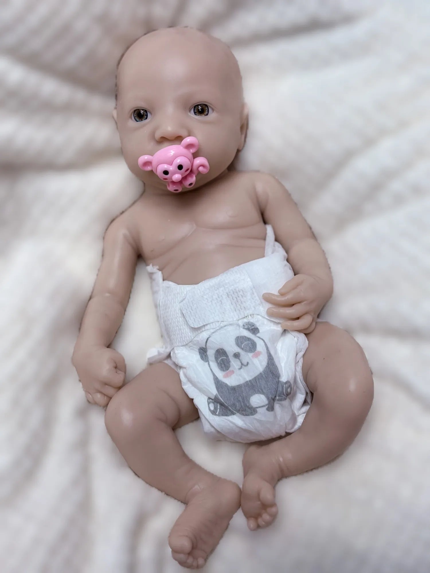 17Inch  Lebi Boy Bebê Unpainted Reborn Baby Doll Full Body Solid Silicone Reborn Dolls For Gift Corpo De Silicone Inteiro lifelikesiliconereborns.com