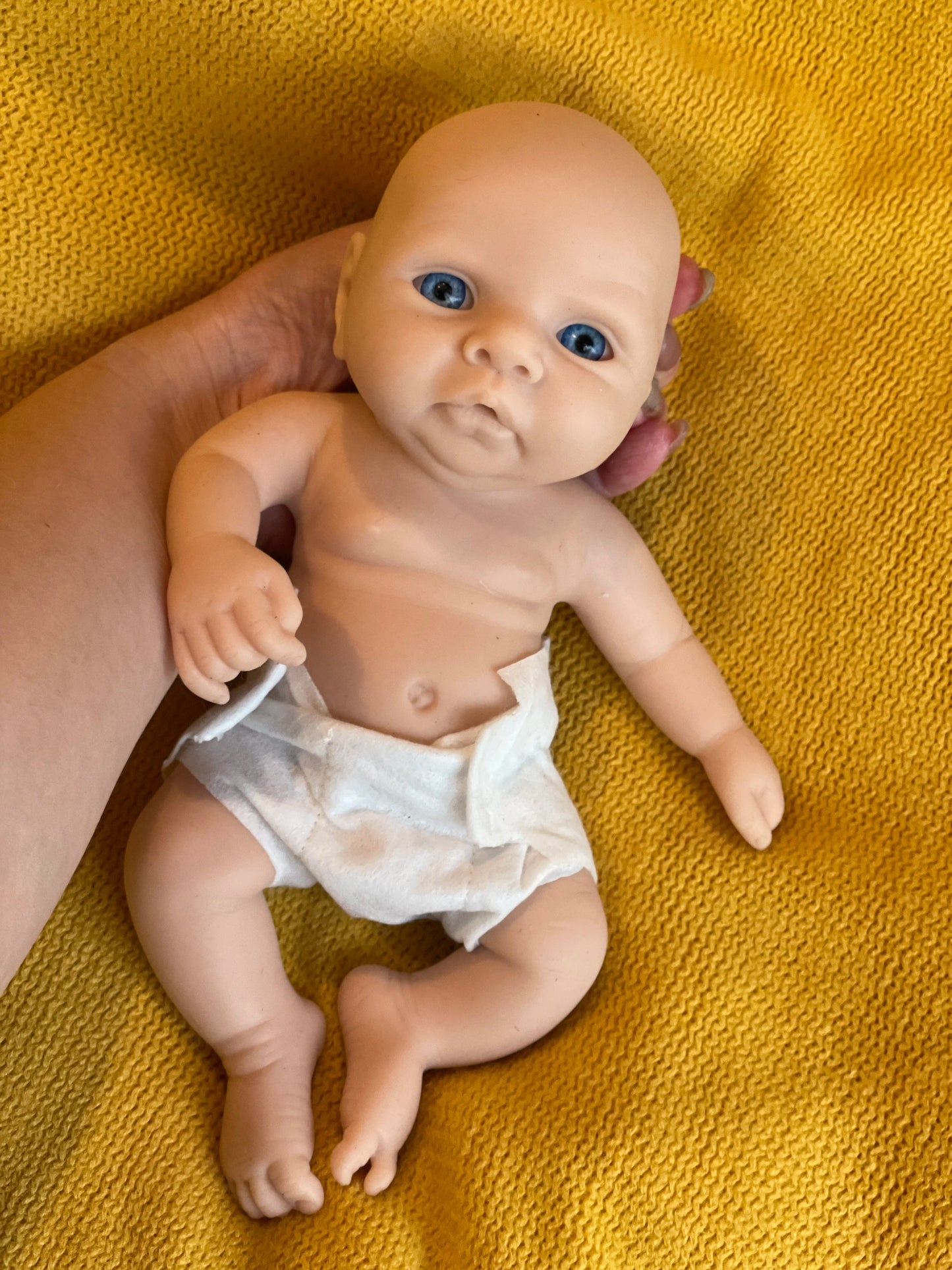 25CM Reborn Dolls Dark Skin Full Body Soft Solid Silicone Painted Realistic Newborn Dolls reborn de silicone real cuerpo lifelikesiliconereborns.com
